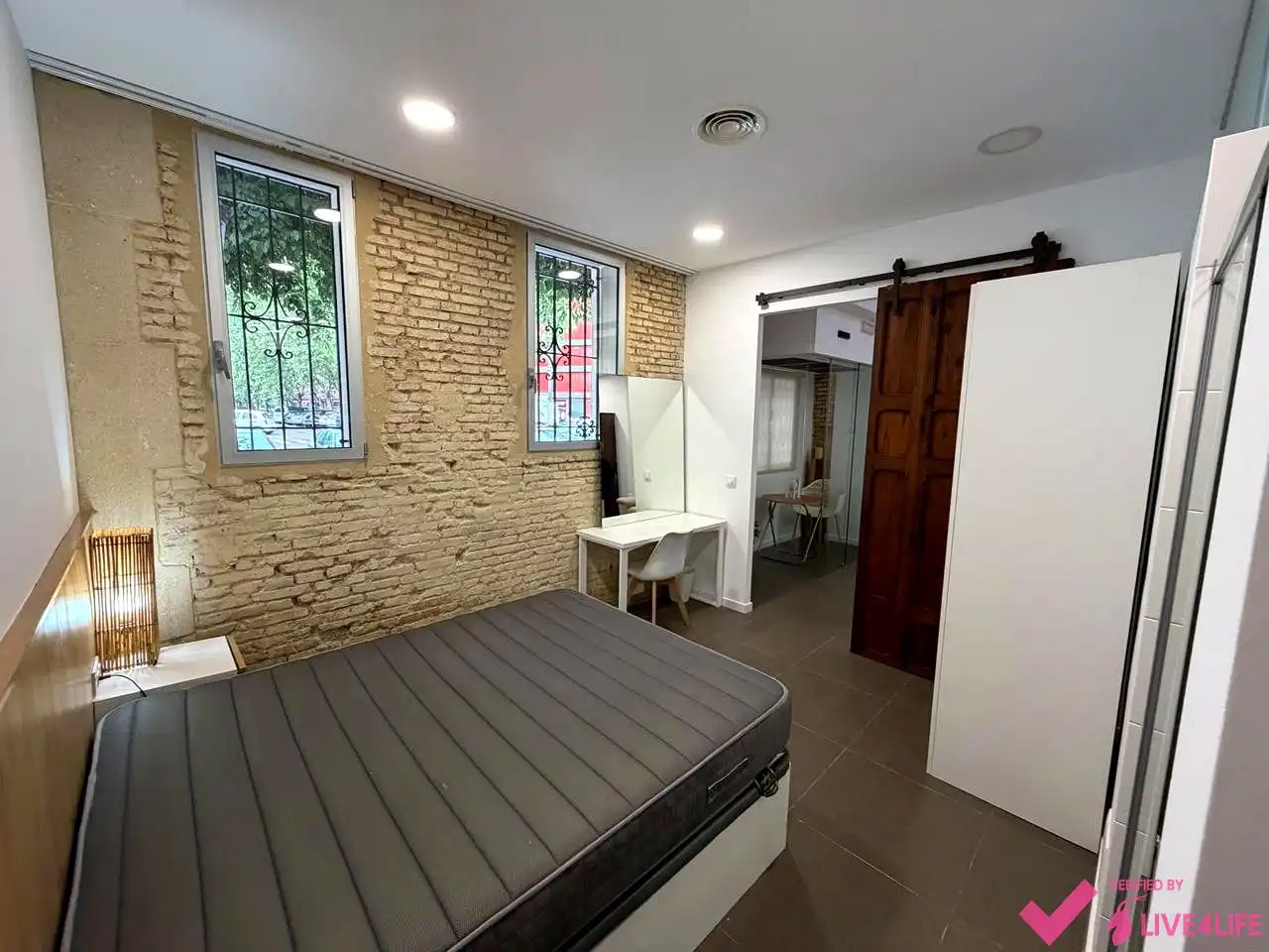Habitación de Planta baja de alquiler en Valencia con Aire acondicionado, Terraza y Amueblado
