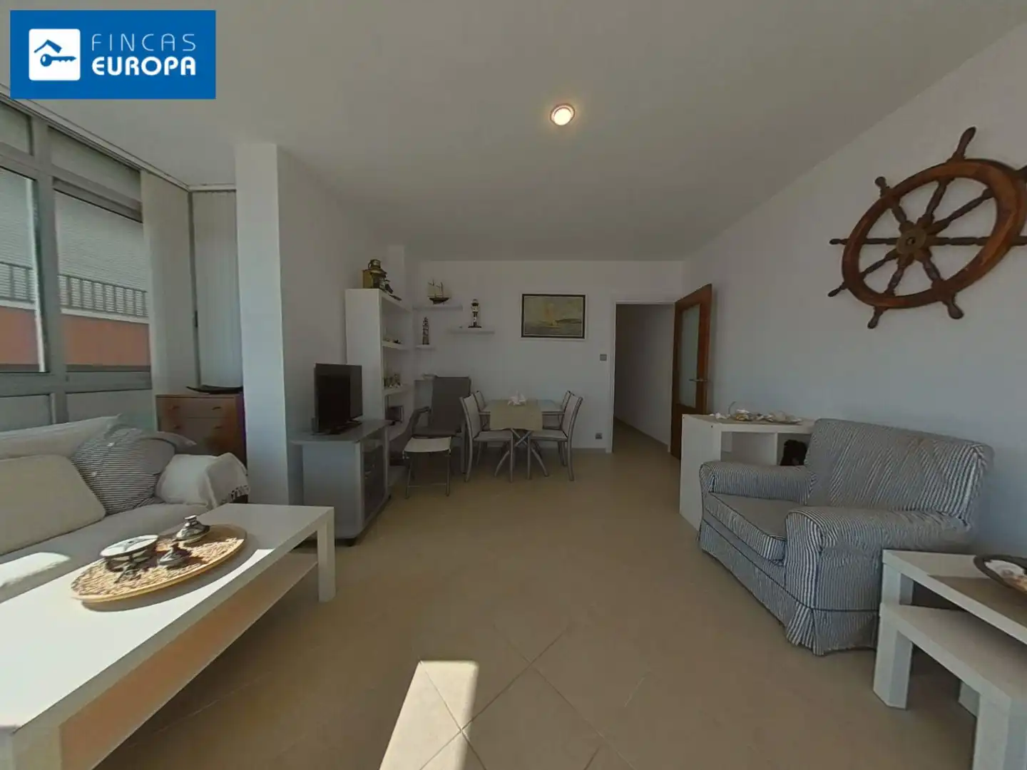 Living room of Flat for sale in Salou  with Terrace, Storage room and Furnished