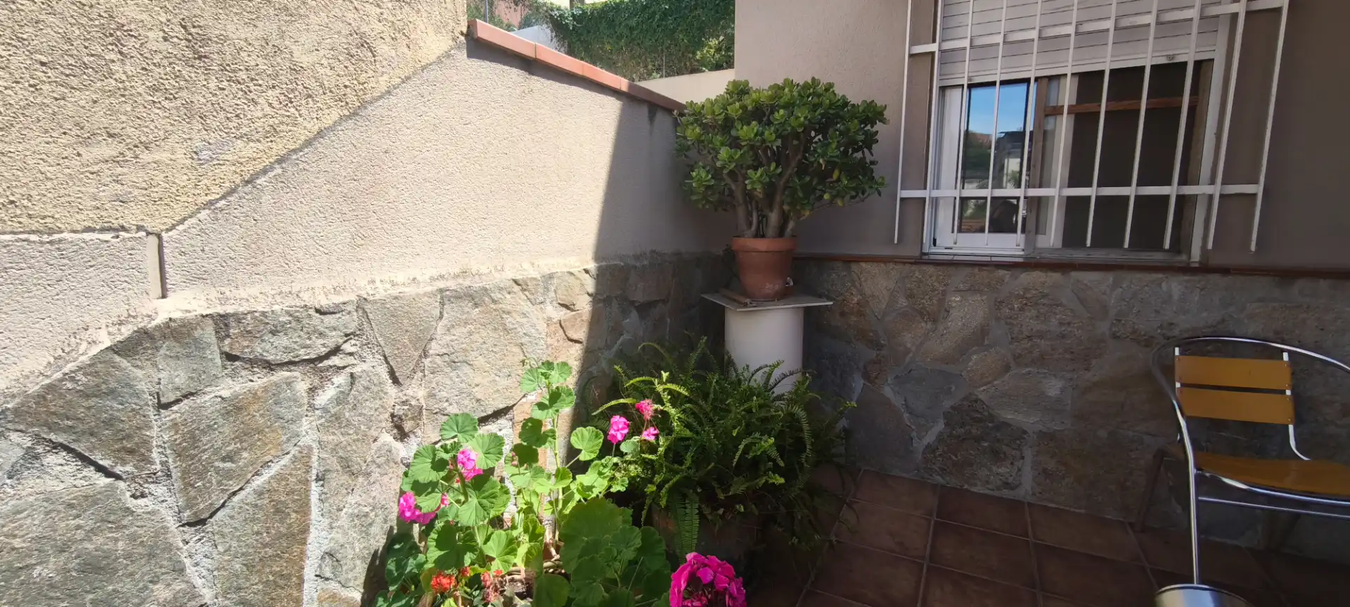 Terraza de Casa o chalet en venta en Montgat con Aire acondicionado, Jardín privado y Terraza