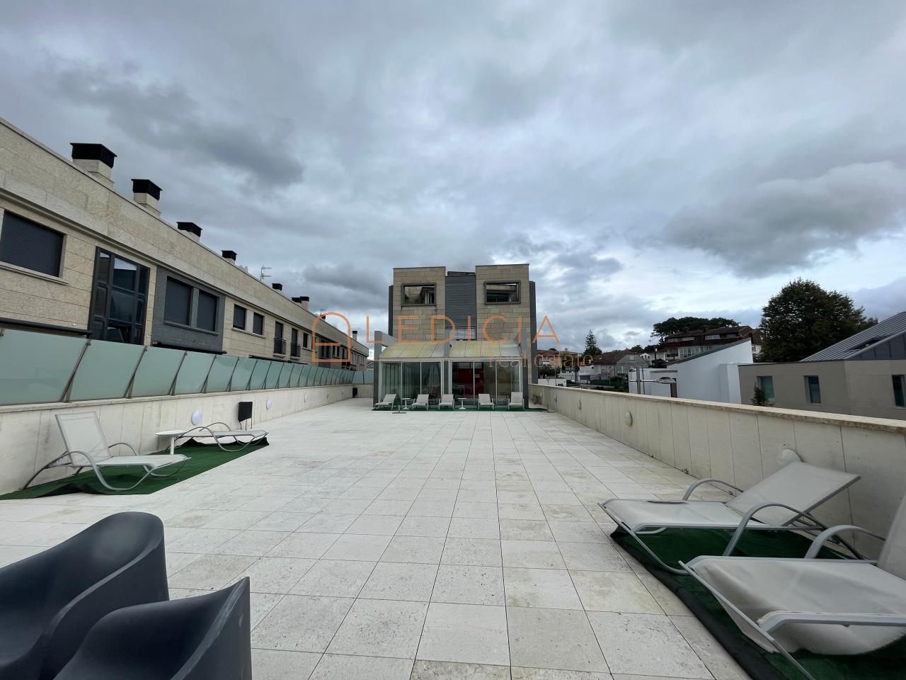 Terrace of Flat to rent in Nigrán  with Heating, Parquet flooring and Terrace