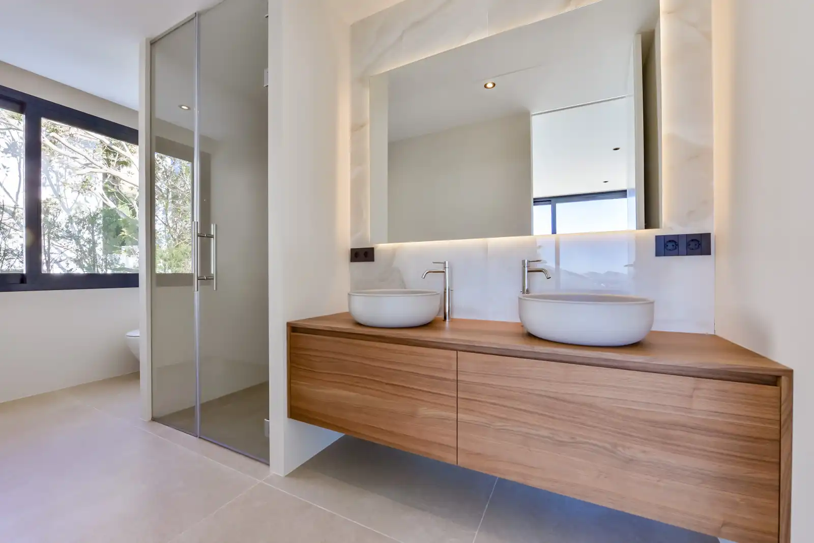 Baño de Casa o chalet en venta en Altea con Aire acondicionado, Calefacción y Jardín privado
