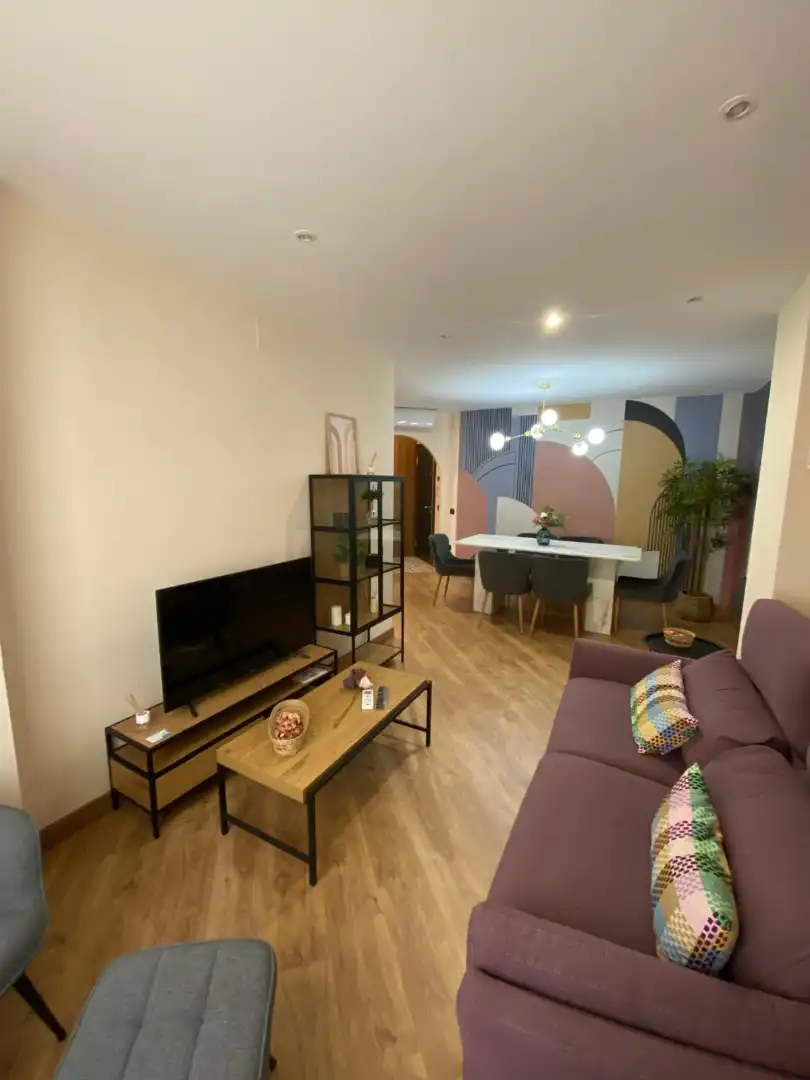 Living room of Apartments for rent in Ciudad Real  with Air Conditioner, Heating and Parquet flooring