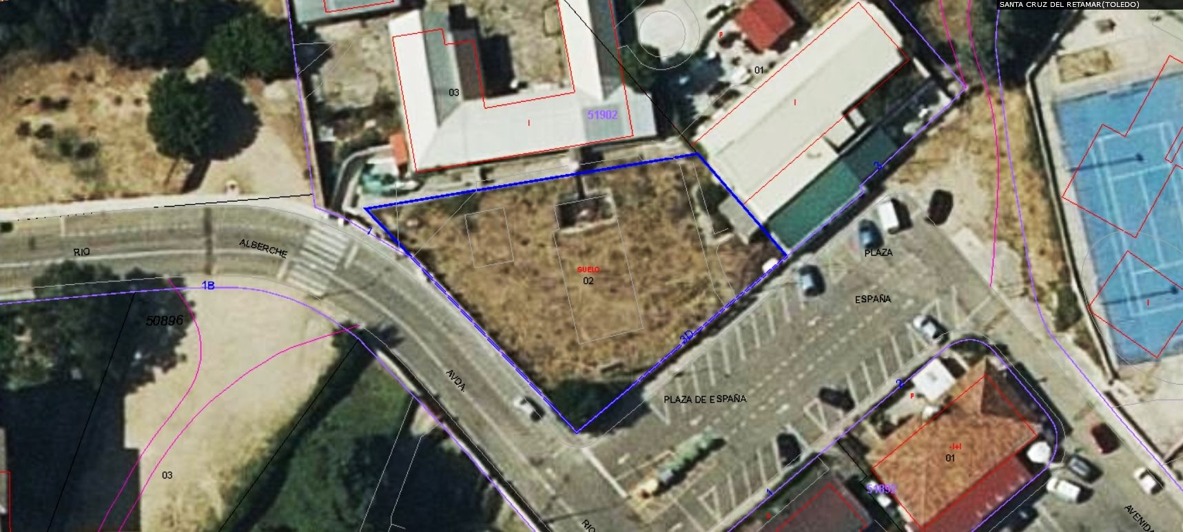 Fabrik Grundstücke zum verkauf in Santa Cruz del Retamar