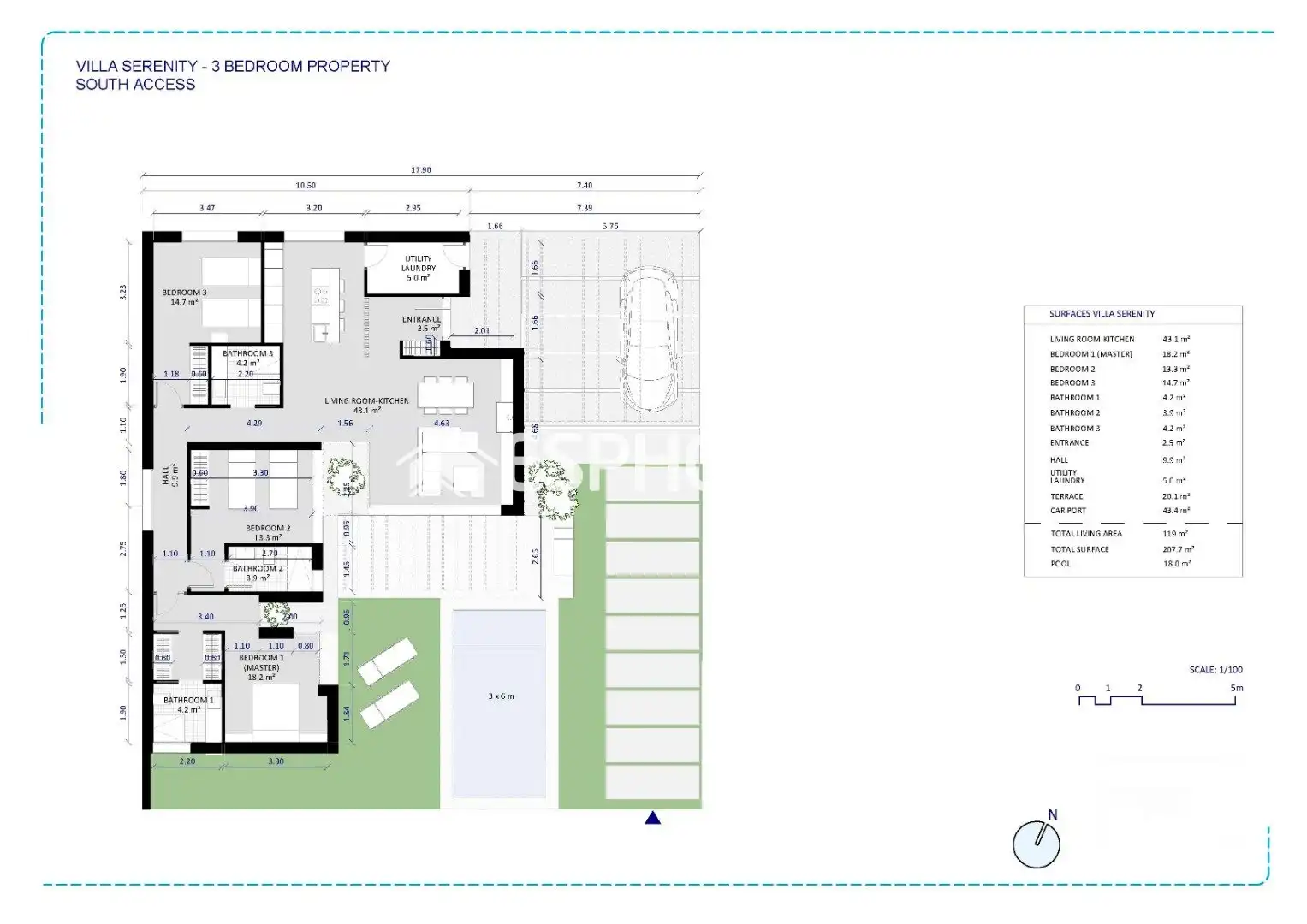 Detached house with terrace for sale in Campo de Murcia, imagen 28
