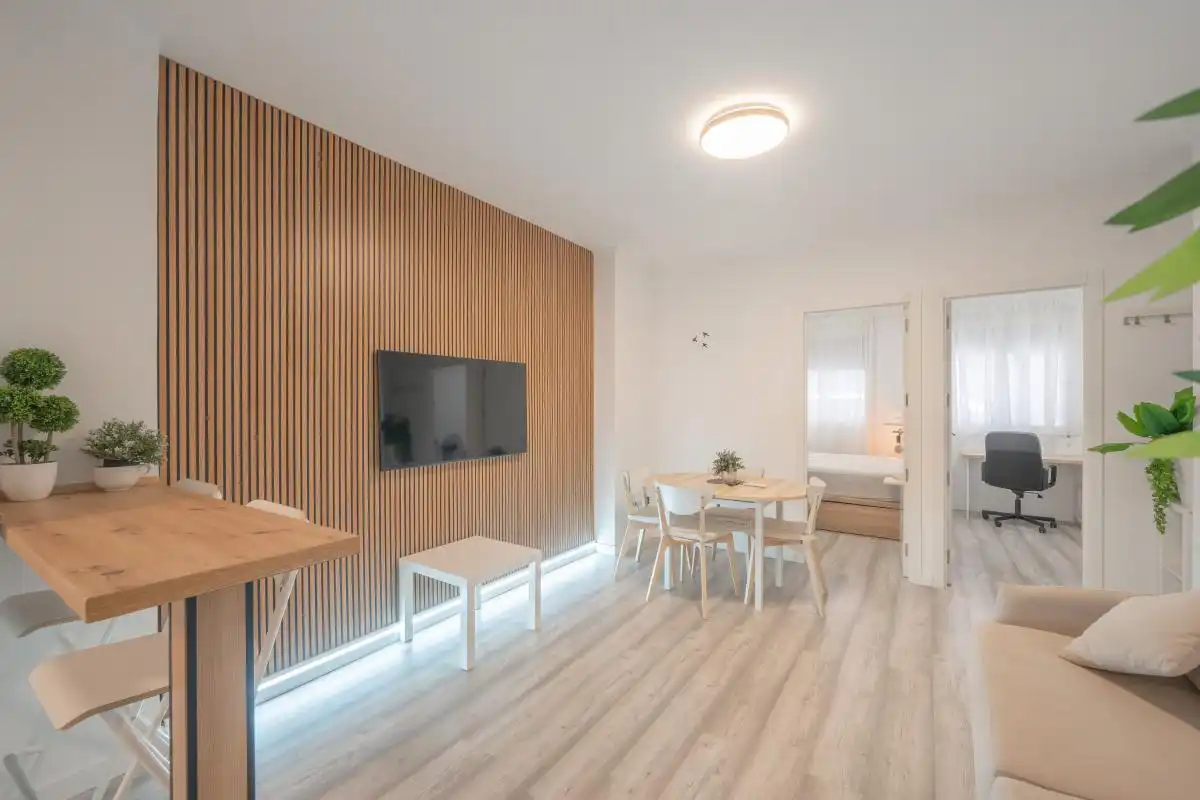 Sala de estar de Planta baja en venta en Santa Pola con Aire acondicionado, Calefacción y Amueblado