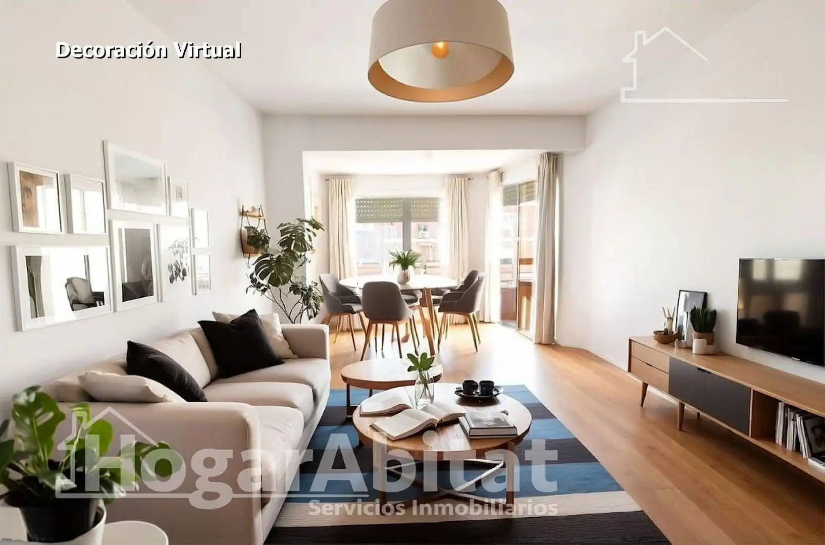 Wohnzimmer von Wohnung zum Verkauf in Gandia mit Balkon