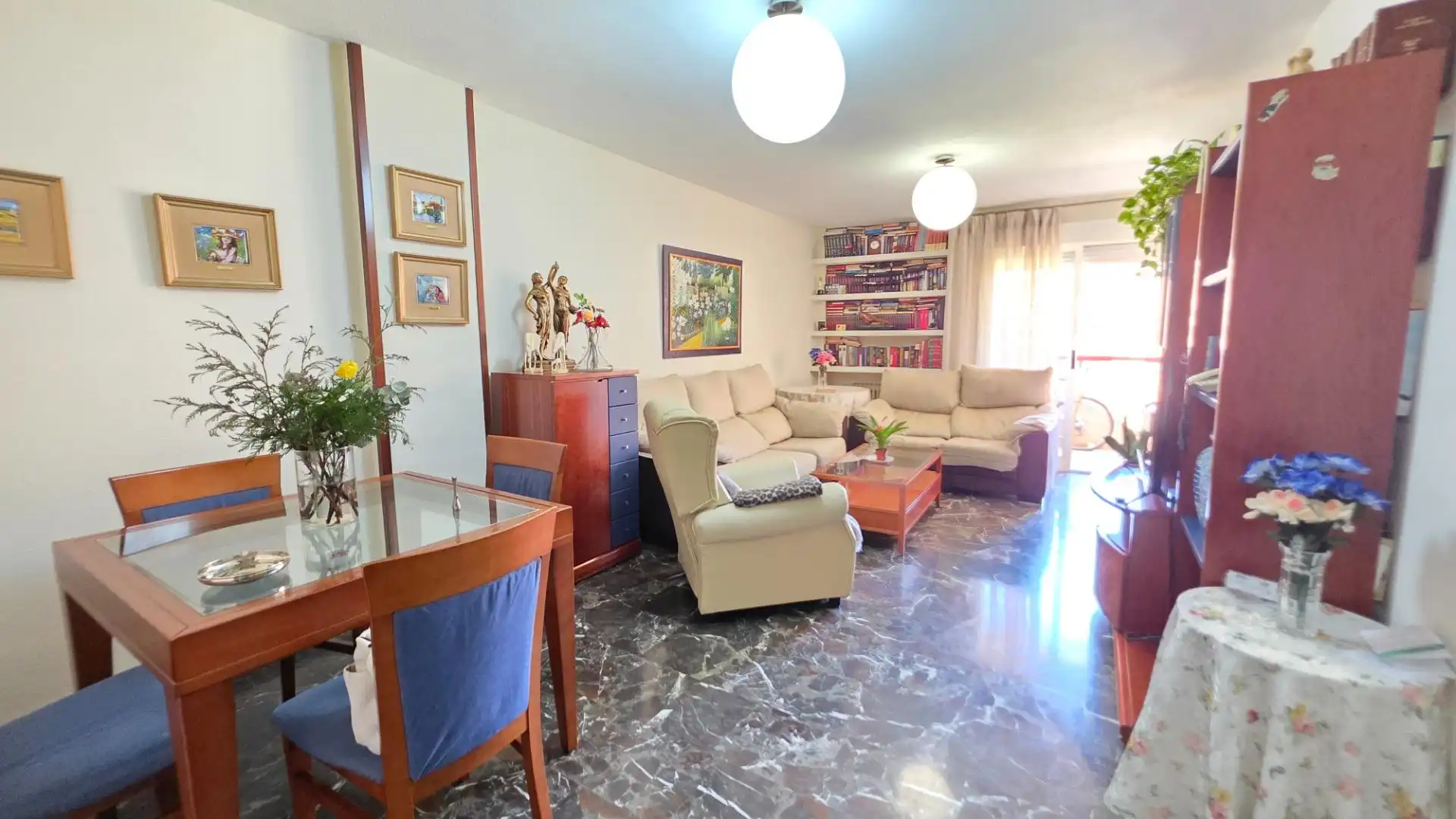 Living room of Flat for sale in Jaén  with Air Conditioner, Heating and Terrace