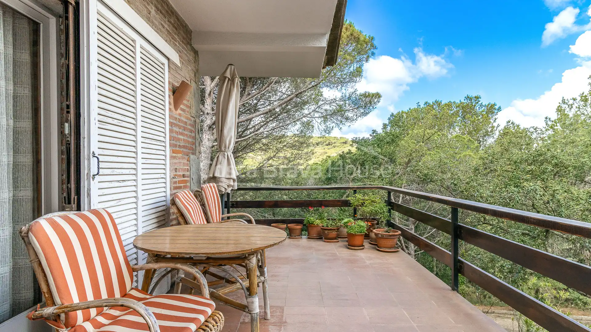 Terrassa de Finca rústica en venda en Sant Feliu de Guíxols amb Aire condicionat, Calefacció i Jardí privat