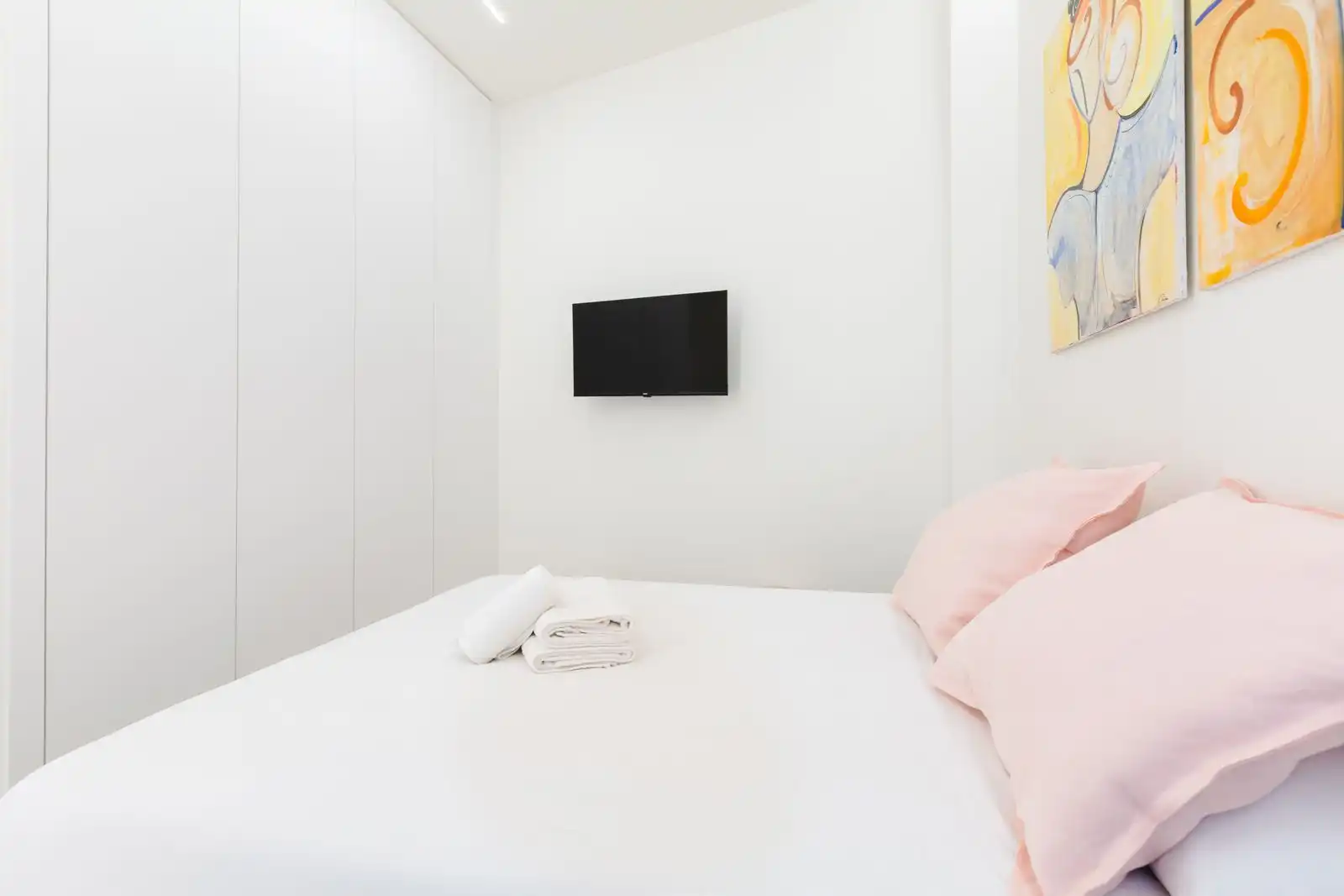 Schlafzimmer von Wohnung zum Verkauf in Málaga mit Klimaanlage, Heizung und Möbliert