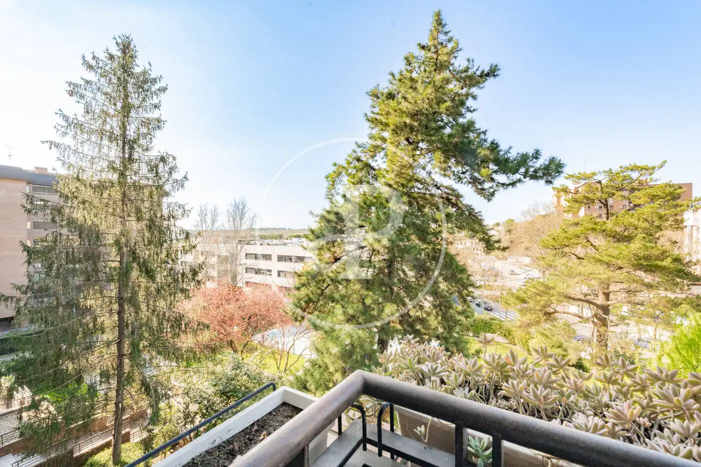 Balcony of Flat for sale in Madrid  with Heating, Terrace and Storage room
