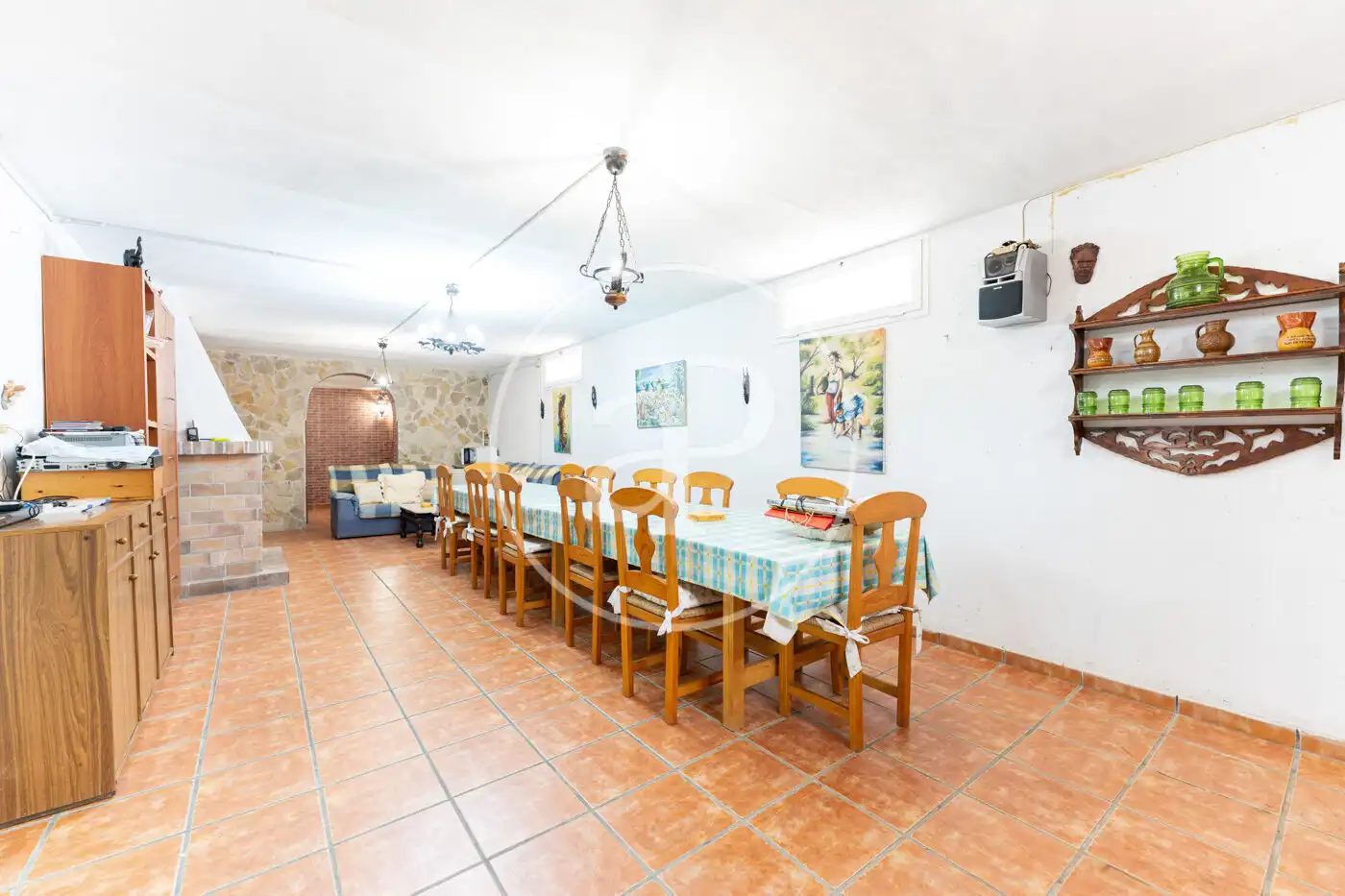 Dining room of Houses for sale in  Palma de Mallorca  with Air Conditioner, Heating and Private garden