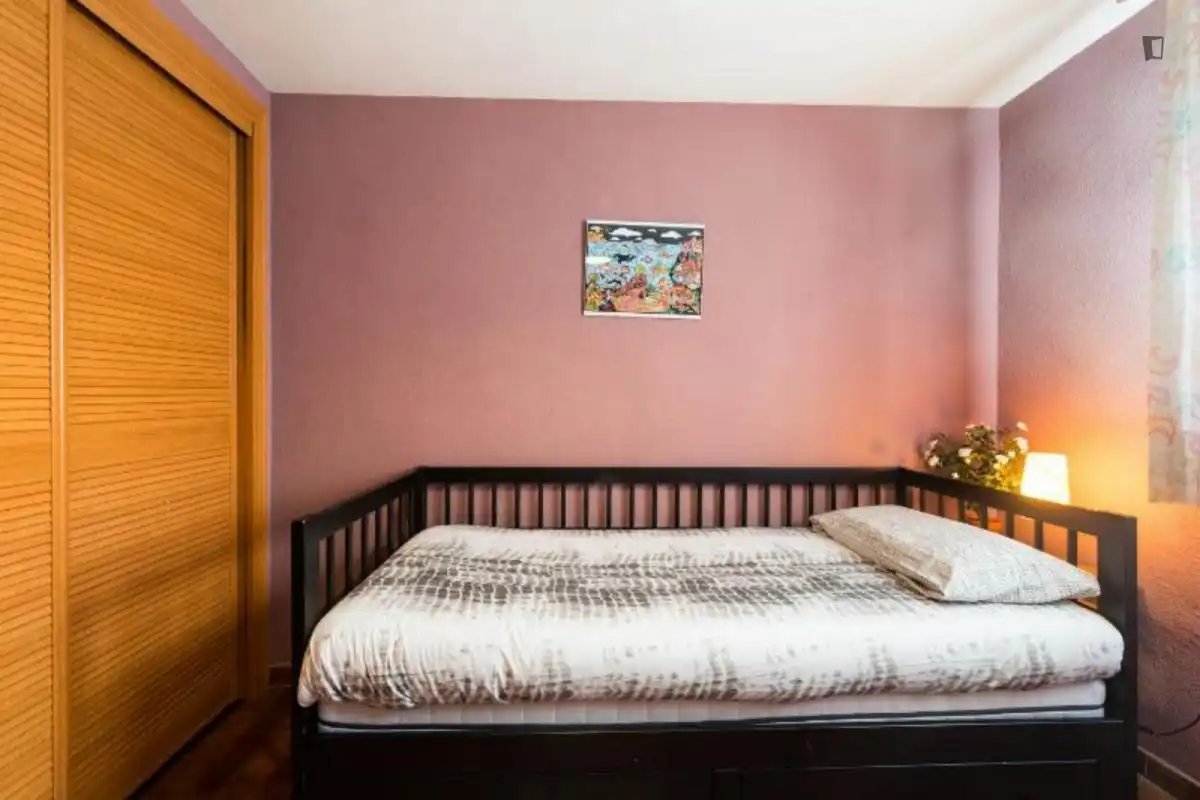 Bedroom of Apartments for rent in Madrid  with Air Conditioner, Heating and Furnished