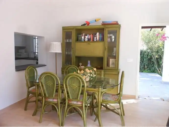 Dining room of Houses for rent in Garrucha  with Air Conditioner, Terrace and Furnished