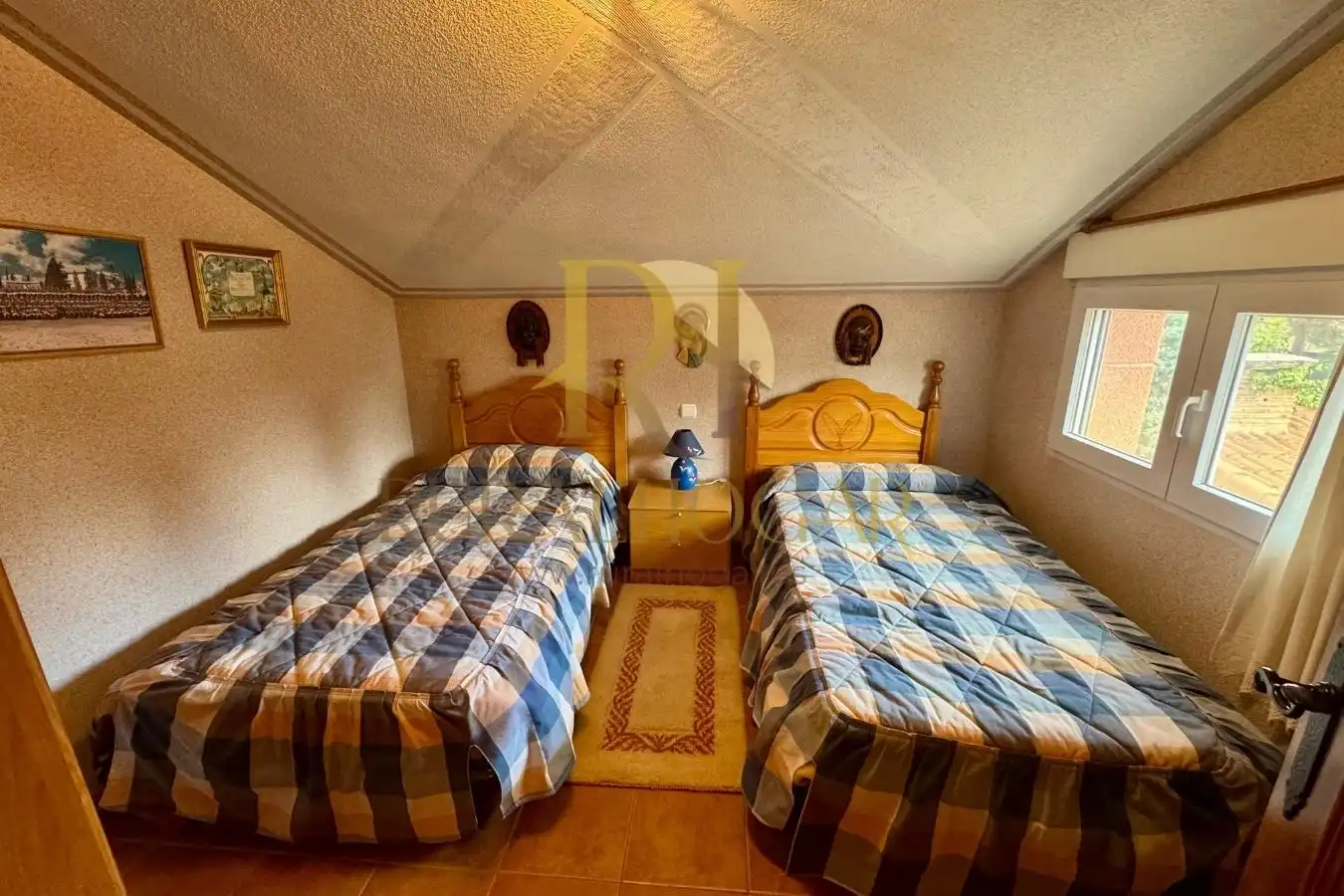 Bedroom of Houses for sale in Molina de Aragón  with Private garden, Parquet flooring and Storage room