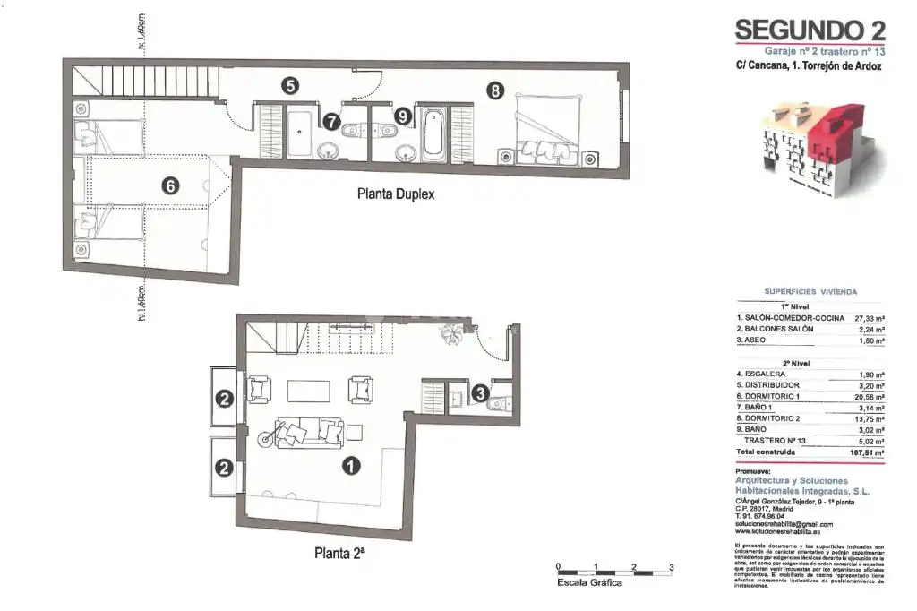 Piso con terraza en venta en C. Cancana, imagen 10