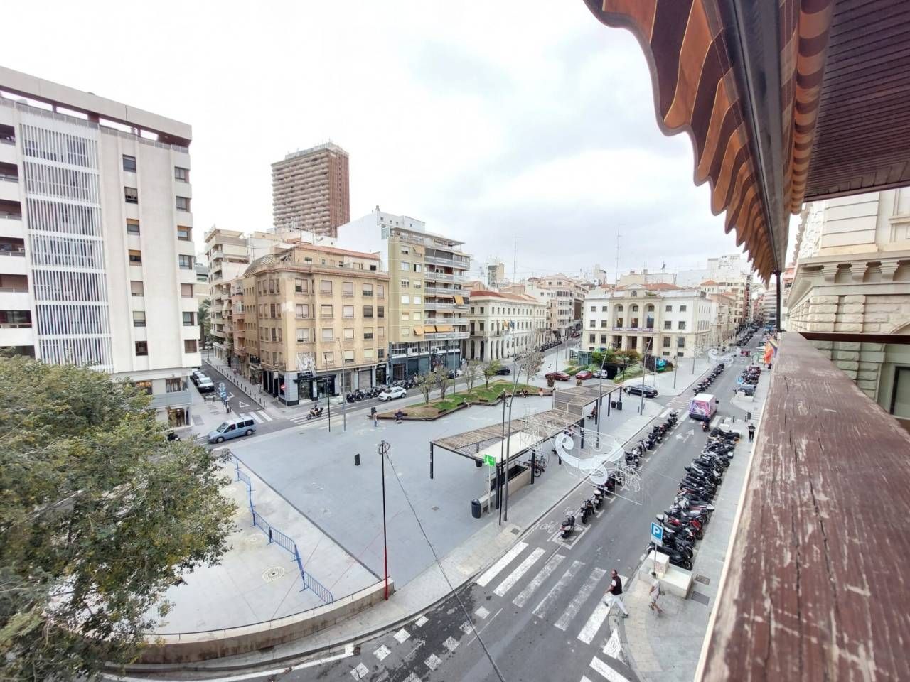 Vista exterior de Pis de lloguer en Alicante / Alacant amb Aire condicionat, Calefacció i Moblat