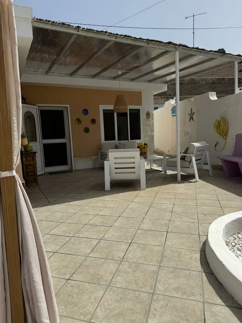 Terraza de Casa o chalet en venta en Mogán con Jardín privado, Trastero y Amueblado