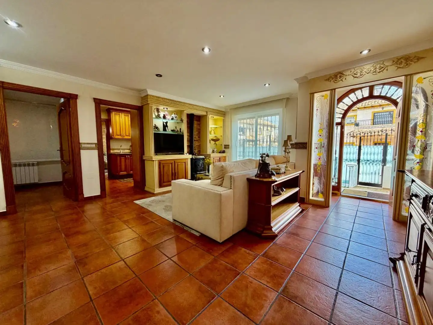 Sala d'estar de Casa adosada en venda en Orihuela