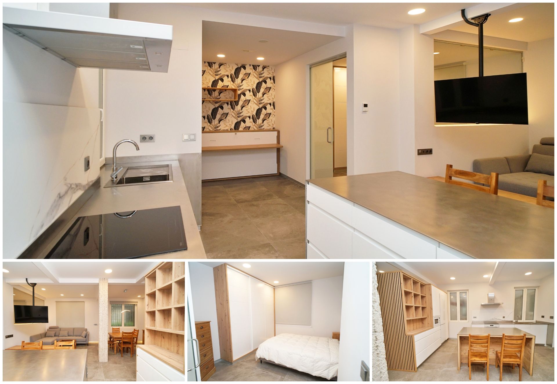 Kitchen of Planta baja to rent in Santander  with Heating, Furnished and Oven