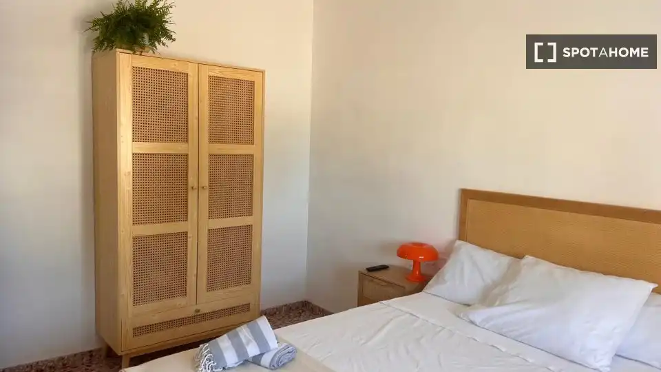Bedroom of Flat for rent in Oliva Playa