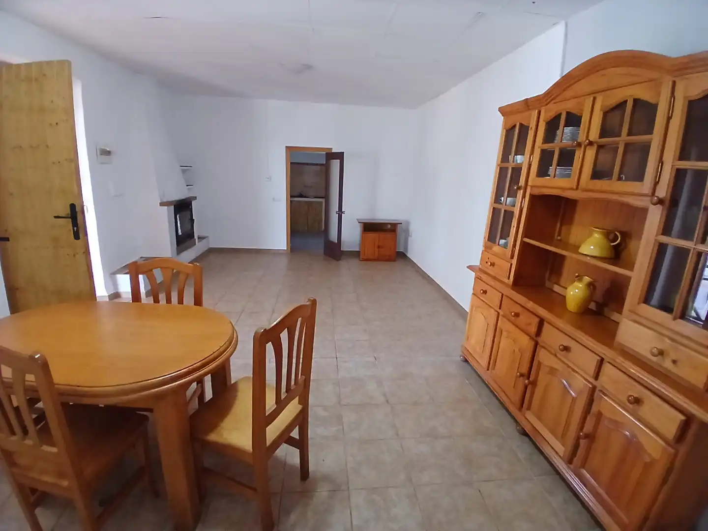 Sala de estar de Finca rústica de alquiler en Alcanar con Jardín privado, Terraza y Piscina