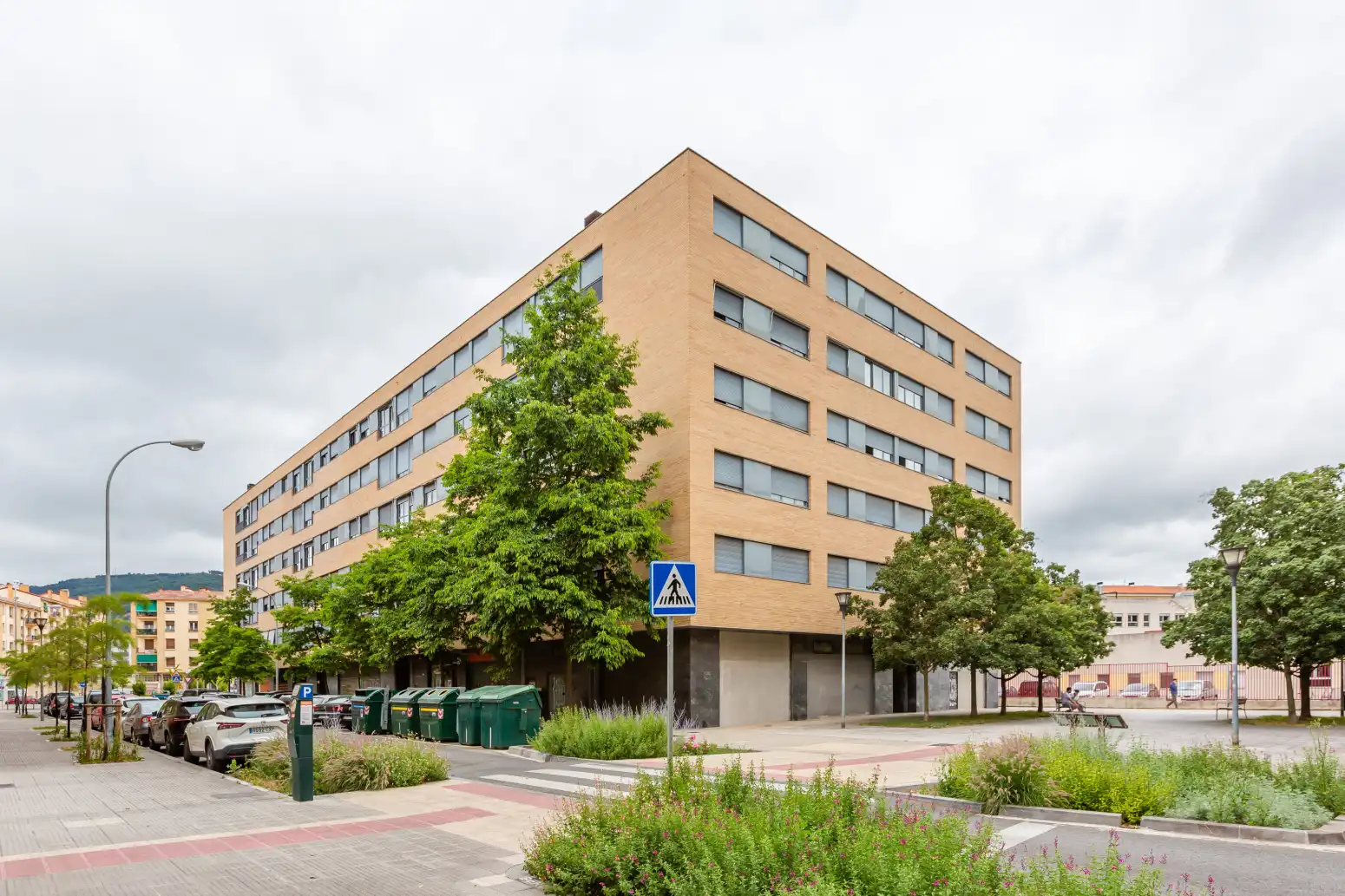 Außenansicht von Wohnung zur Miete in  Pamplona / Iruña mit Heizung und Abstellraum