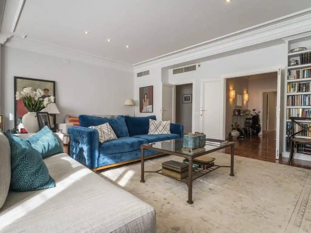 Wohnzimmer von Wohnungen zur Miete in Madrid