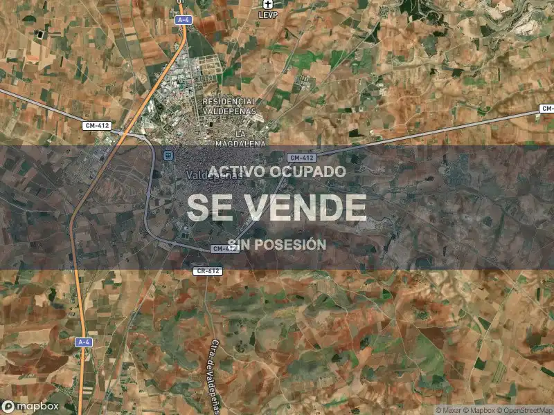 Nau industrial en venda en Valdepeñas