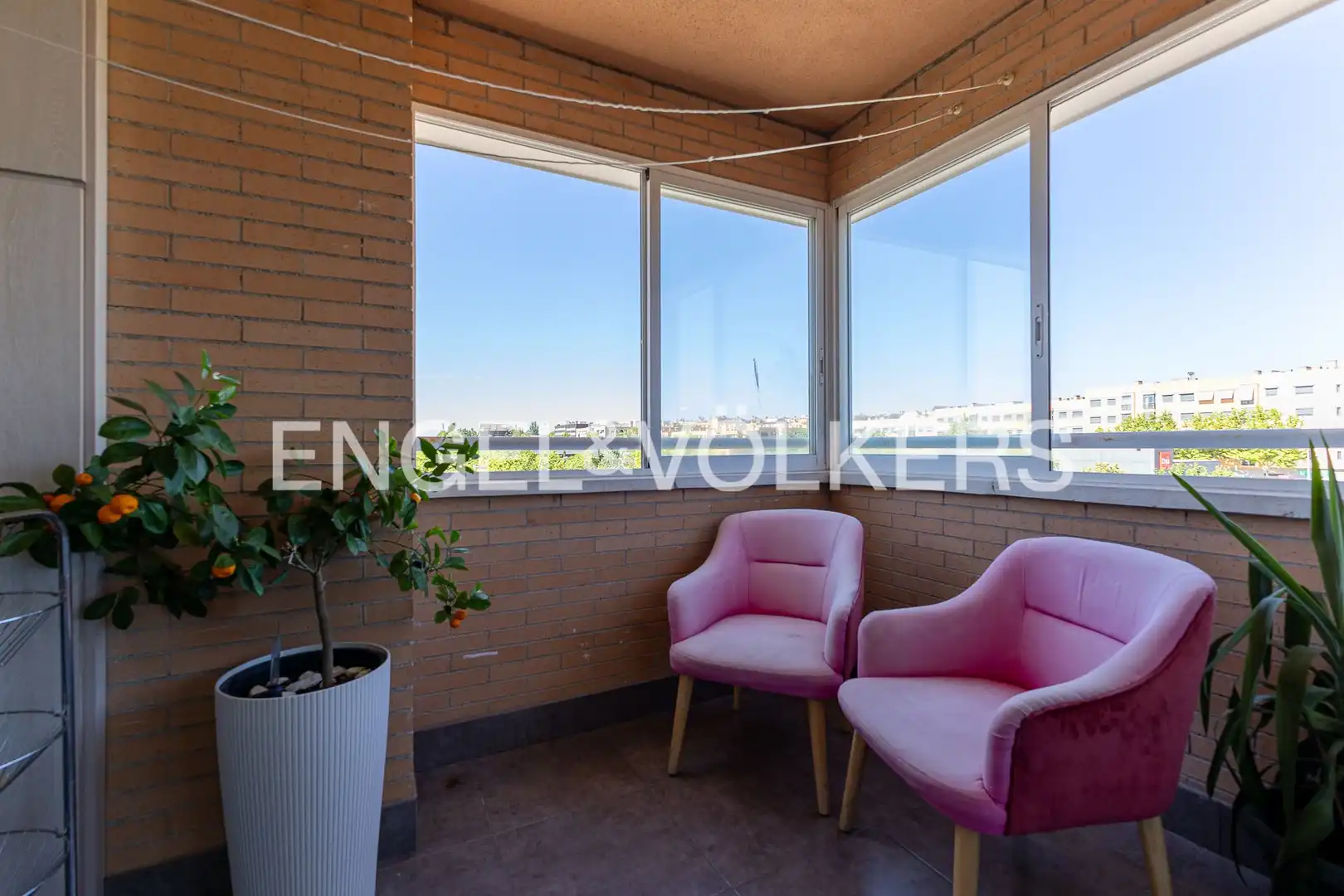 Terraza de Piso de alquiler en Leganés con Aire acondicionado, Calefacción y Terraza