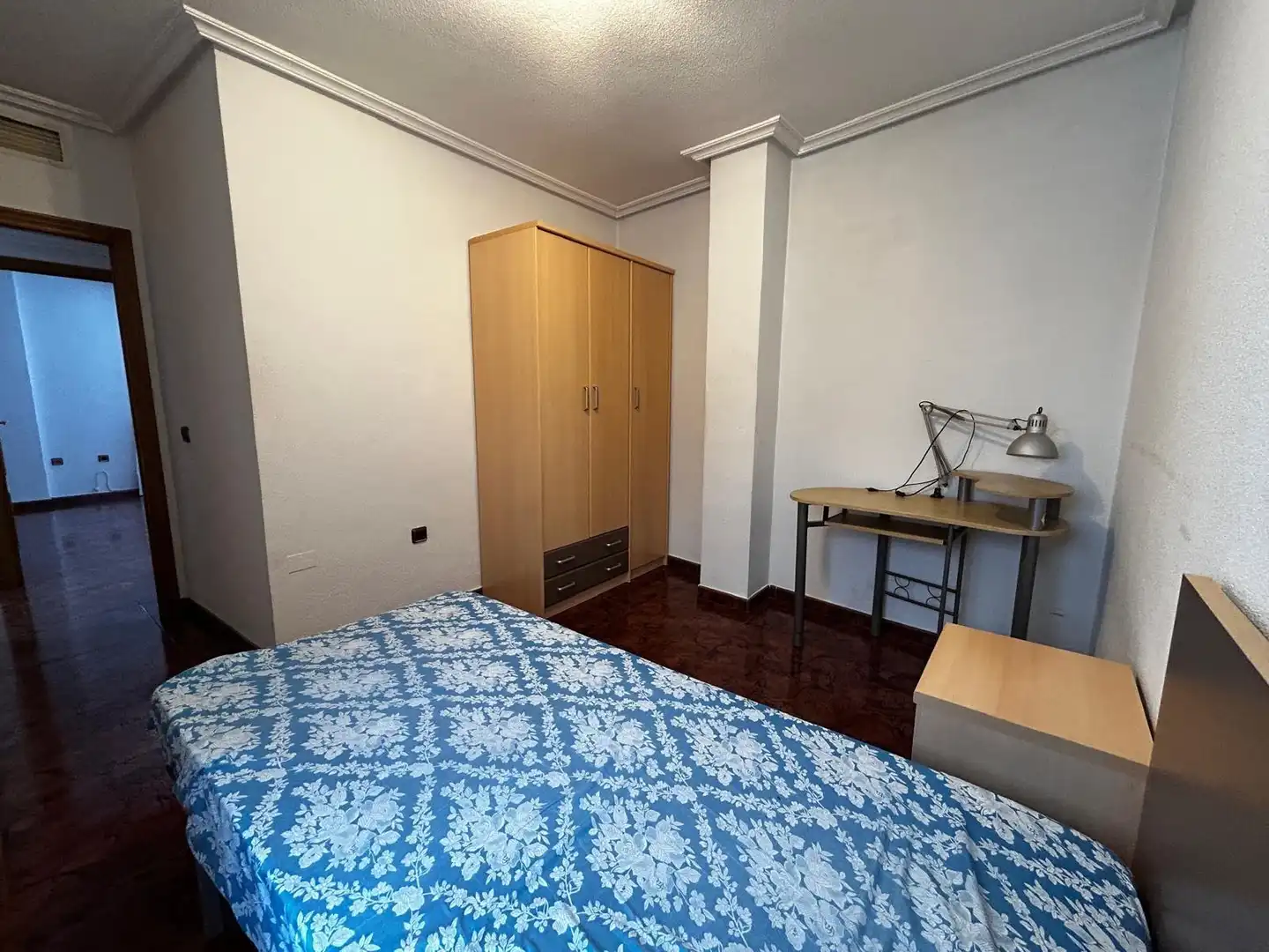Bedroom of Flat for rent in Murcia  with Air Conditioner, Heating and Terrace