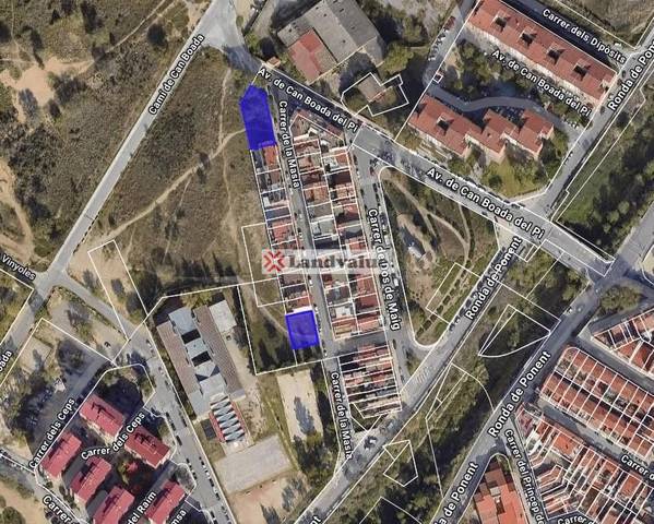 Terreno residencial en Venta en Carrer de la Masia 1 y 21 en Can Boada del Pi