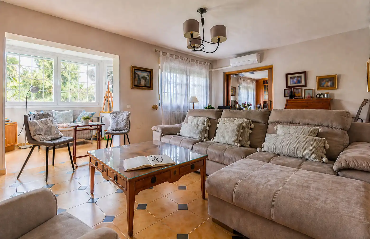 Sala de estar de Casa o chalet en venta en Villaviciosa de Odón