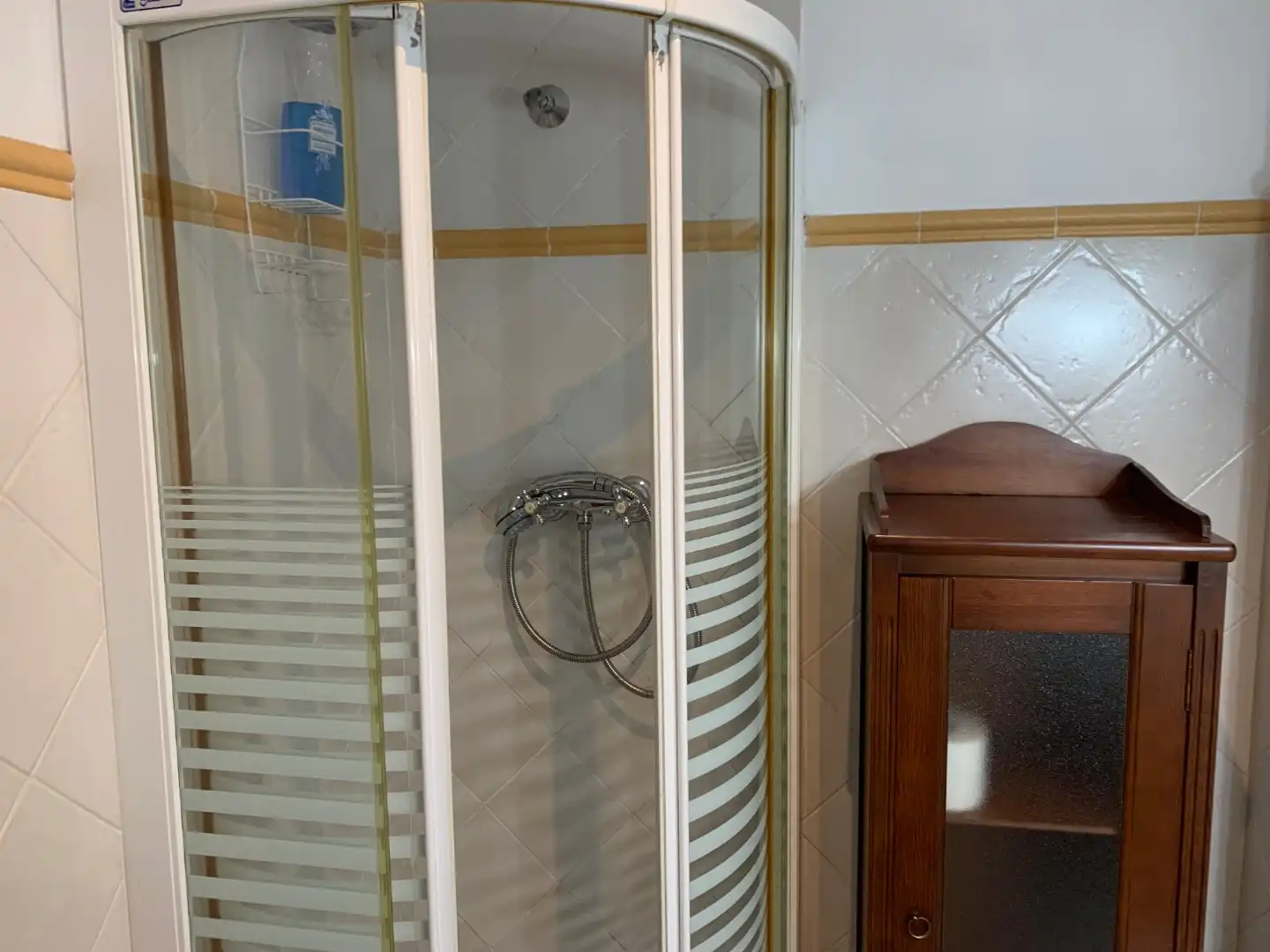 Bathroom of Flat for rent in Cartagena  with Air Conditioner, Furnished and Oven