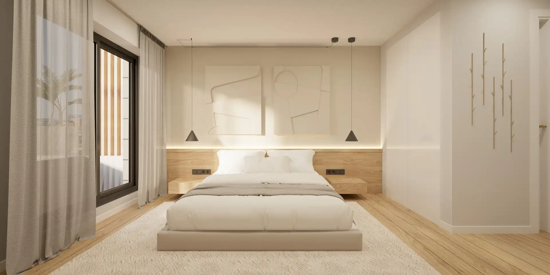 Dormitori de Apartament en venda en Marbella amb Aire condicionat, Calefacció i Terrassa