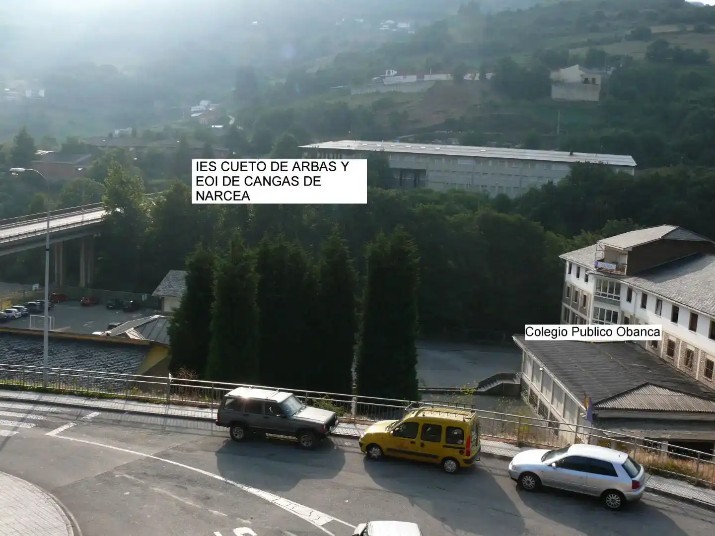 Exterior view of Flat for rent in Cangas del Narcea  with Furnished and Balcony