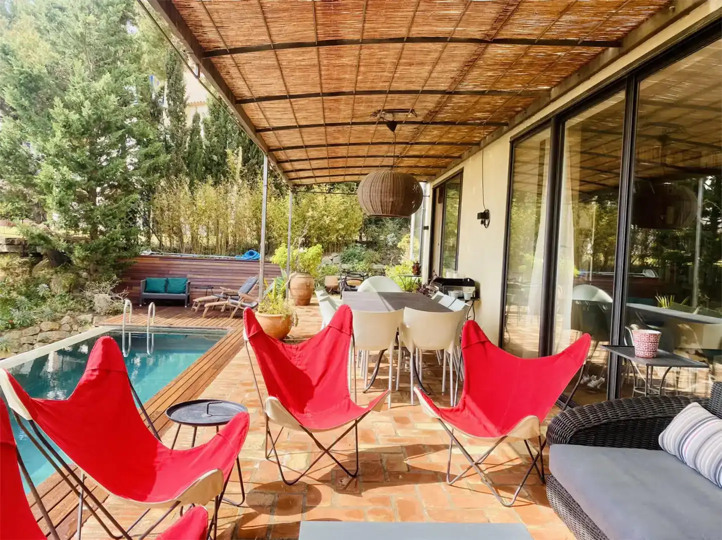 Terraza de Casa o chalet en venta en Palafrugell con Jardín privado, Parquet y Piscina