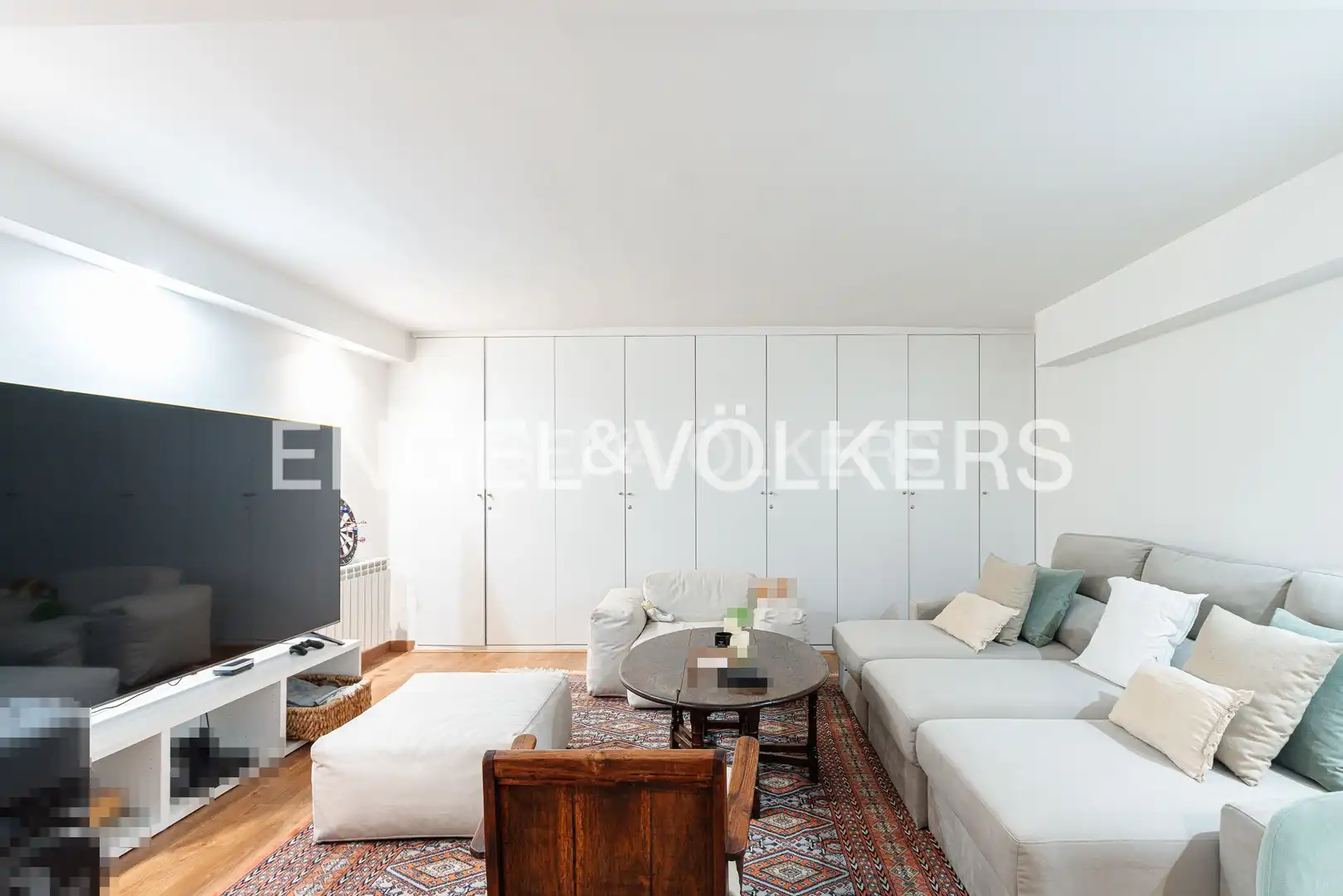 Sala de estar de Casa adosada en venta en Madrid con Aire acondicionado, Calefacción y Terraza