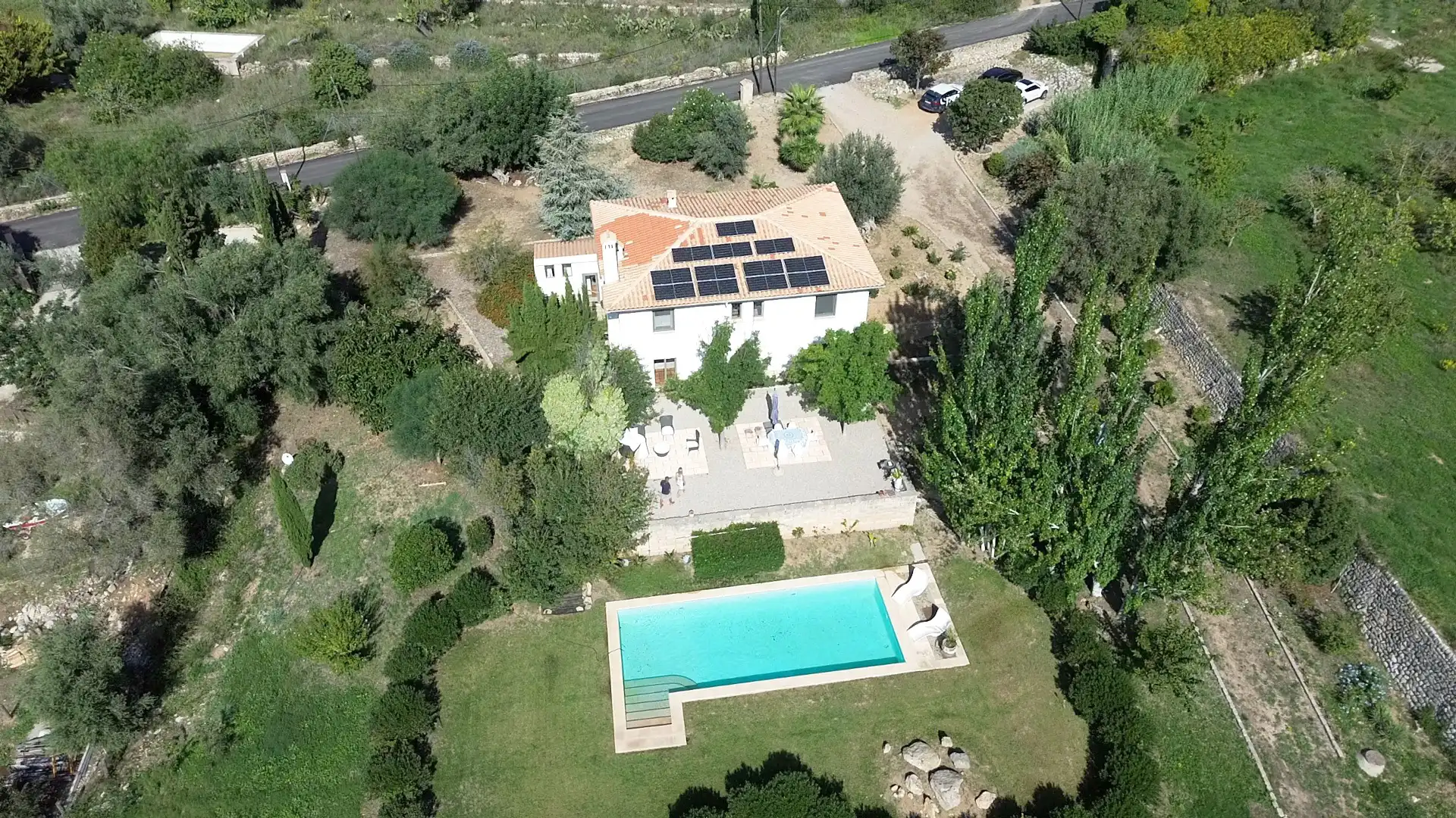 Vista exterior de Finca rústica en venda en Esporles amb Calefacció, Terrassa i Traster