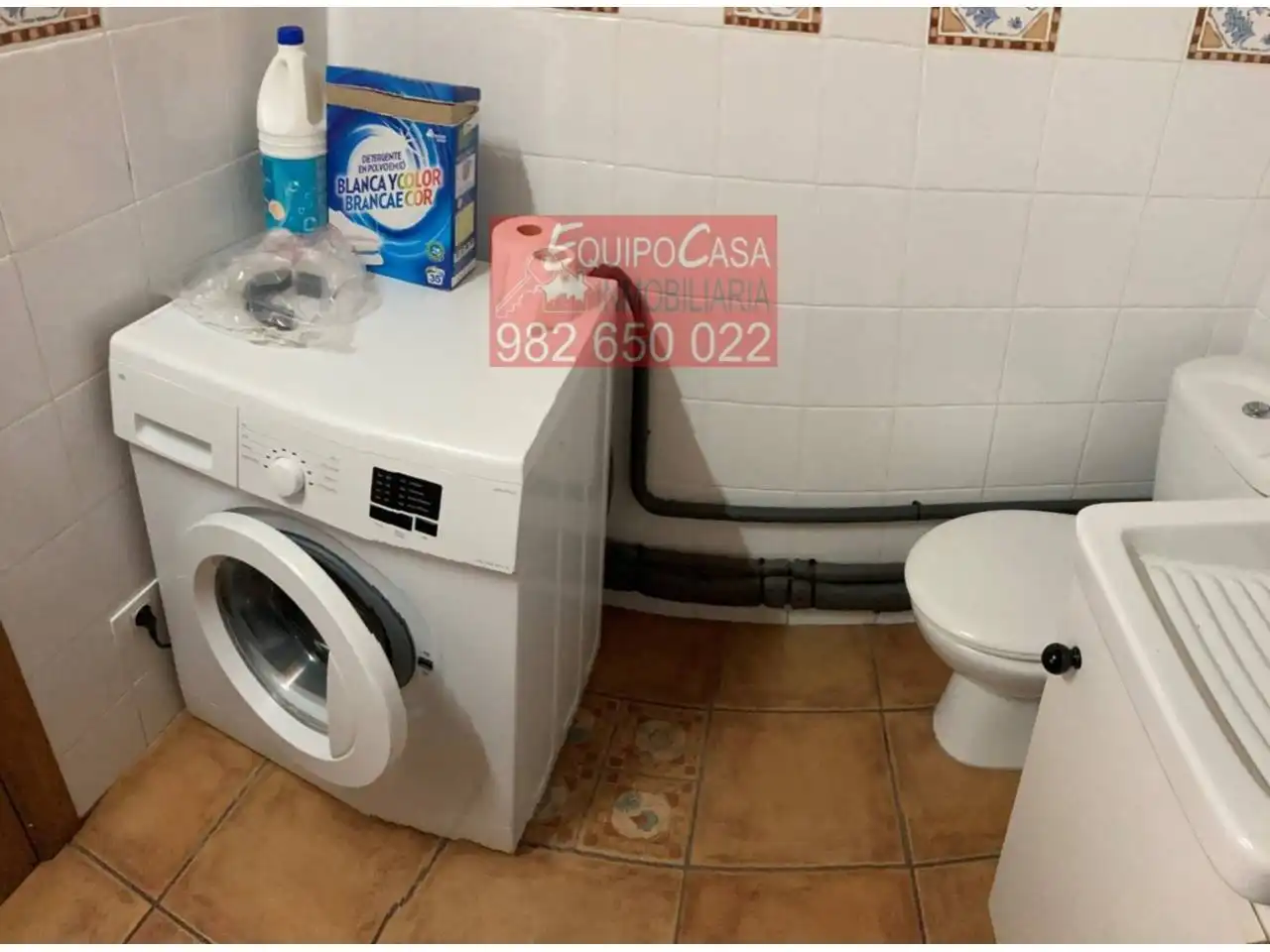 Baño de Casa o chalet en venta en Lugo con Calefacción, Parquet y Amueblado