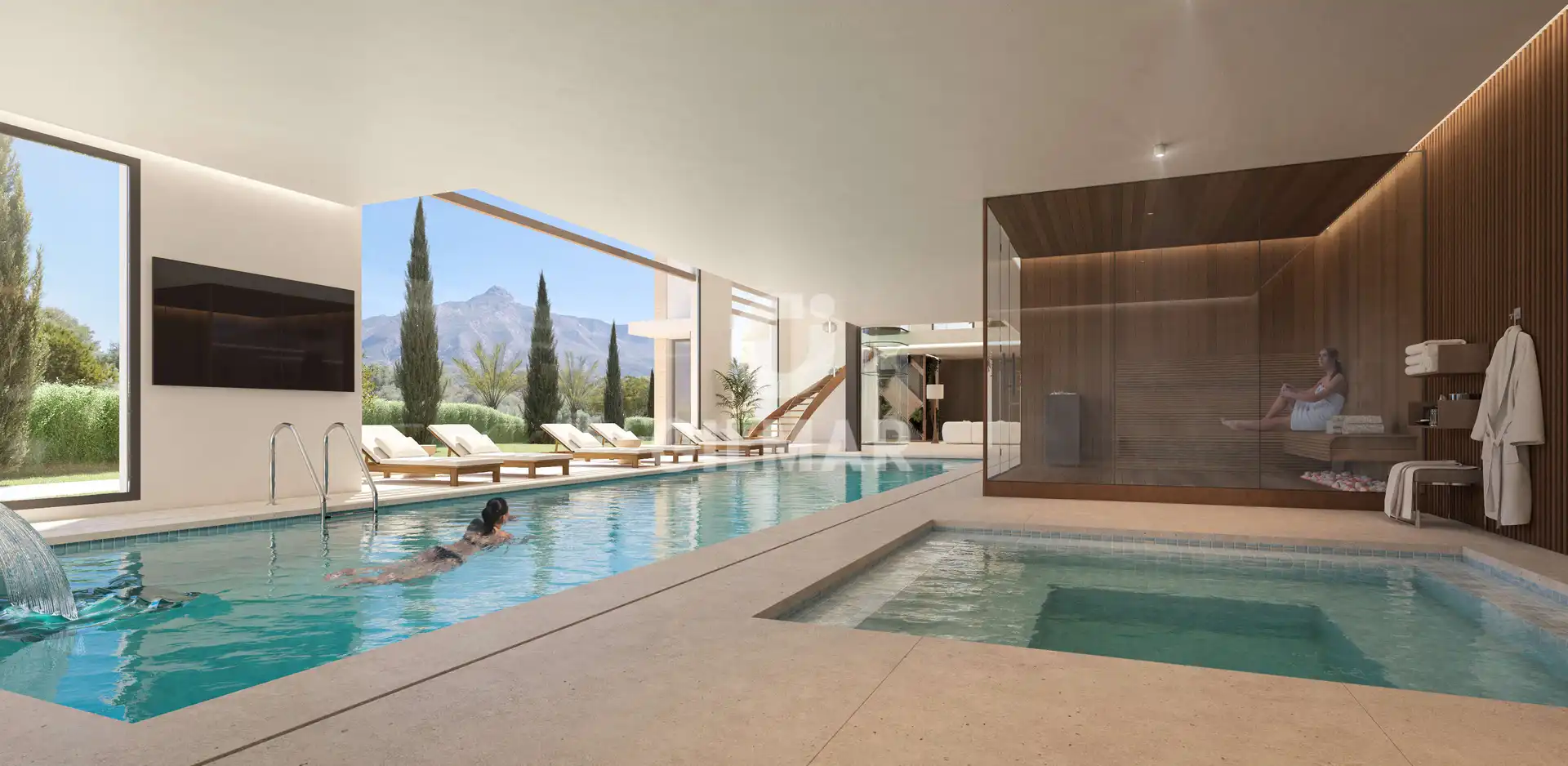 Piscina de Apartament en venda en Marbella amb Calefacció