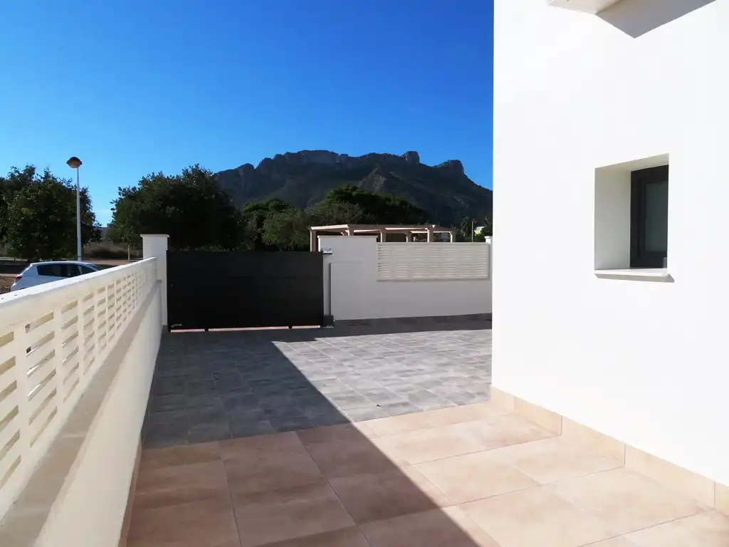 Terraza de Casa o chalet en venta en Els Poblets con Aire acondicionado, Calefacción y Jardín privado