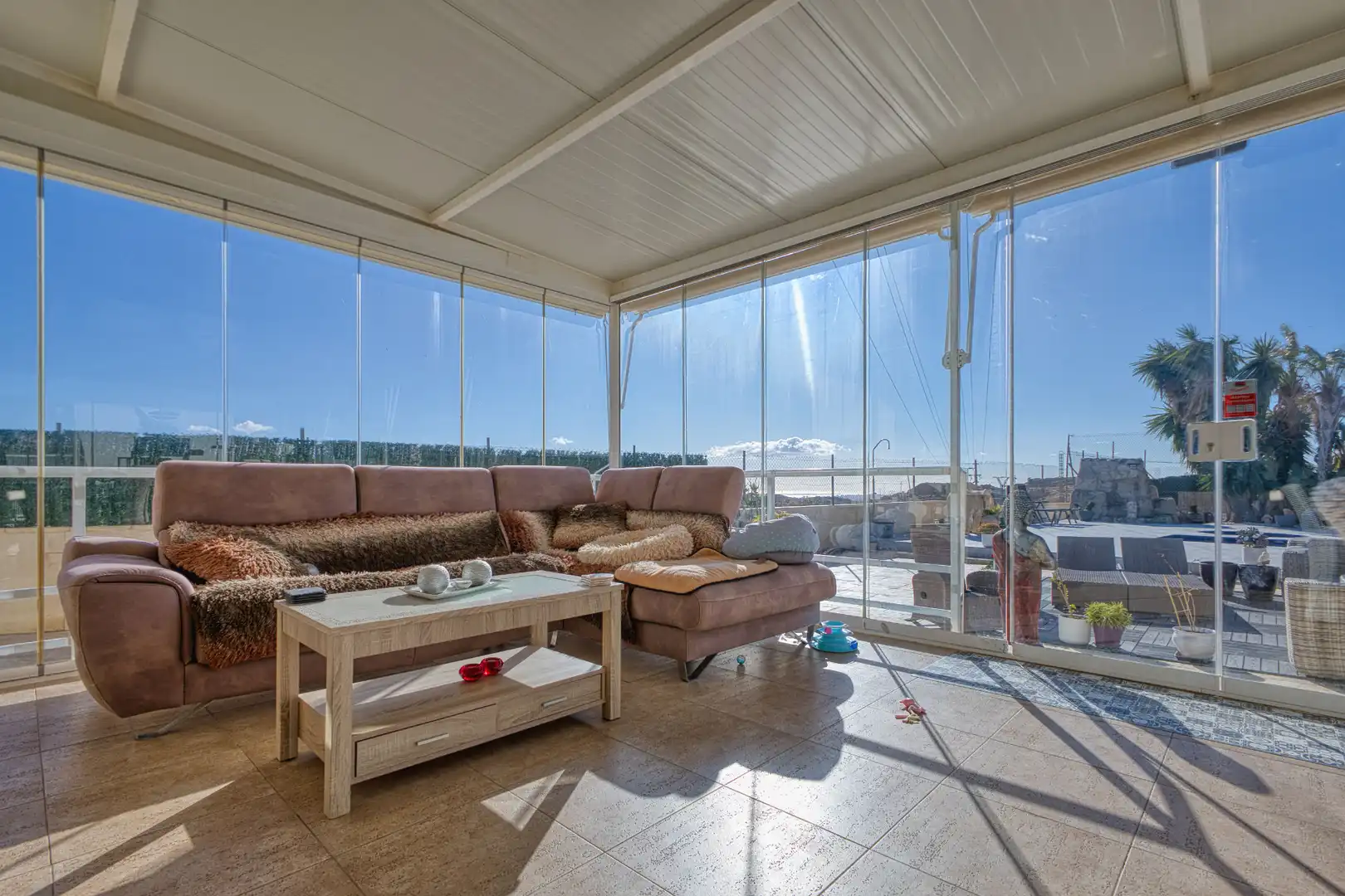 Sala d'estar de Casa o xalet en venda en Jijona / Xixona amb Aire condicionat, Calefacció i Jardí privat