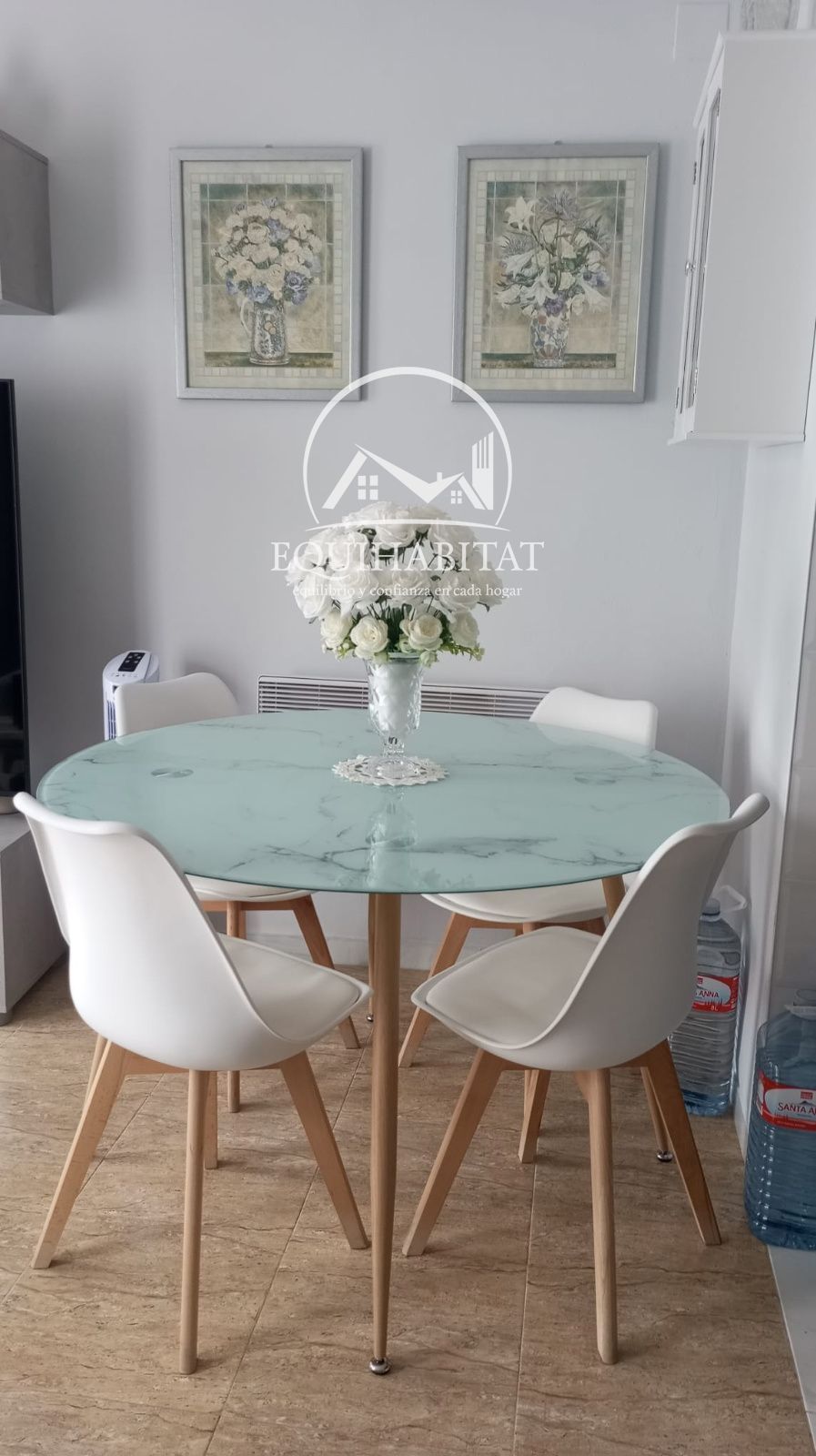 Dining room of Flat for sale in  Lleida Capital  with Air Conditioner