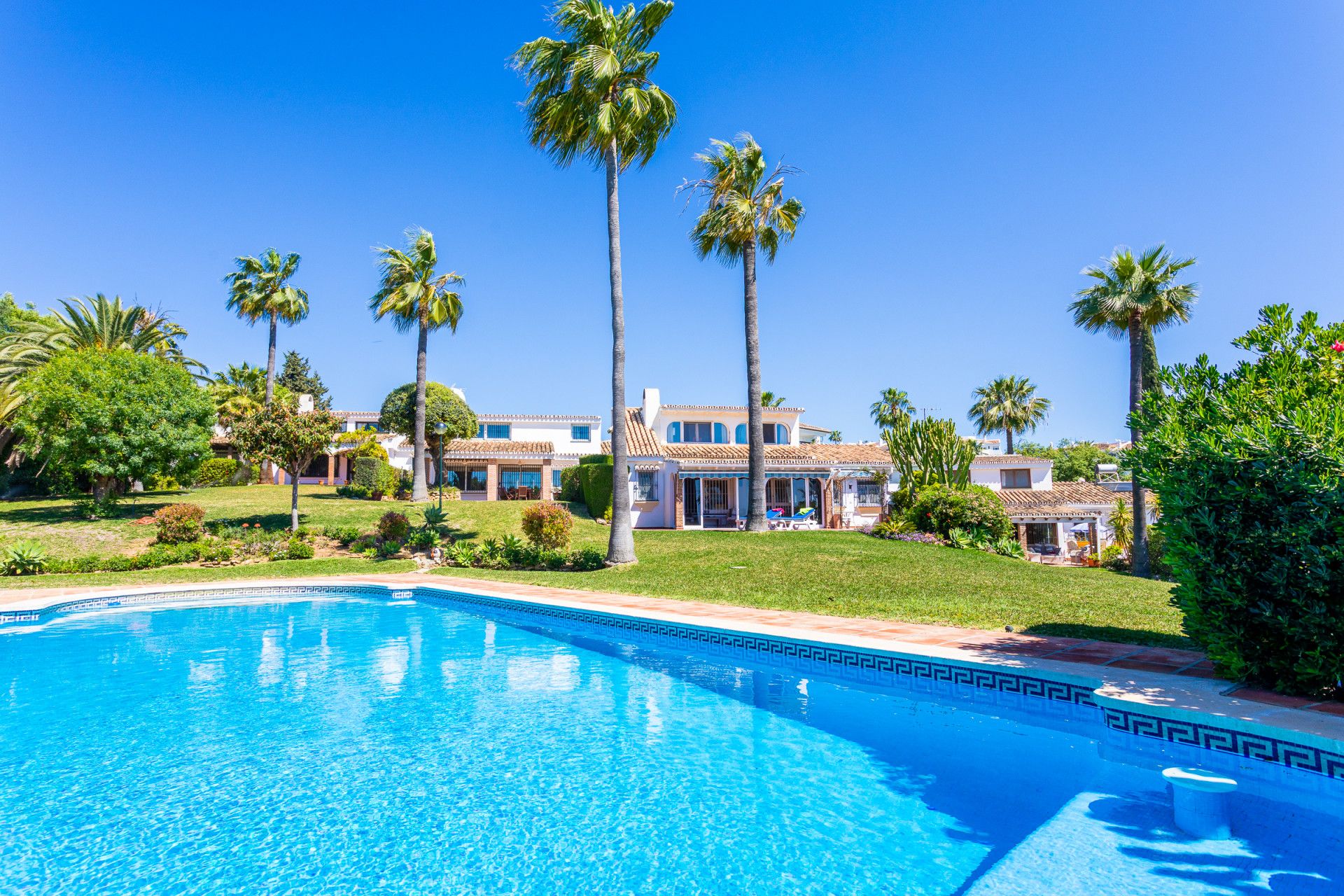 Garden of House or chalet for sale in Mijas  with Air Conditioner, Private garden and Terrace