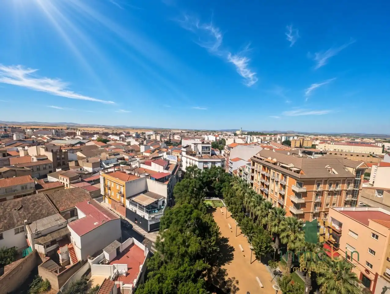 Vista exterior de Piso en venta en Don Benito con Aire acondicionado, Terraza y Balcón