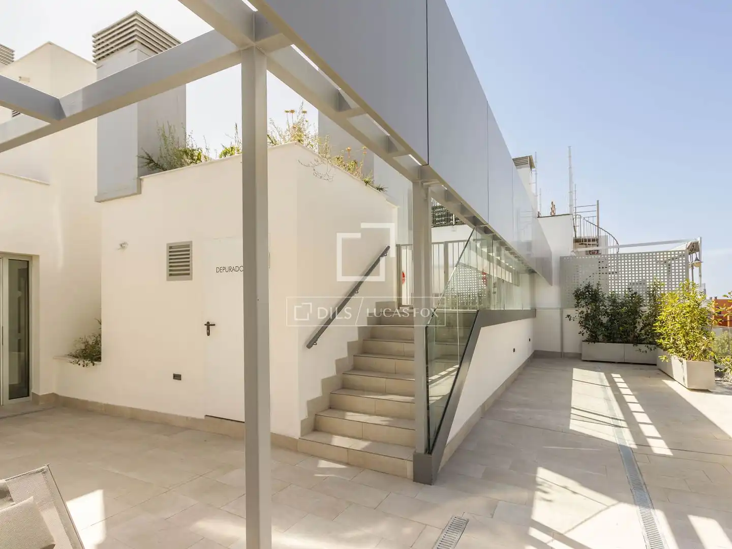 Exterior view of Flat for rent in Madrid  with Air Conditioner, Heating and Parquet flooring