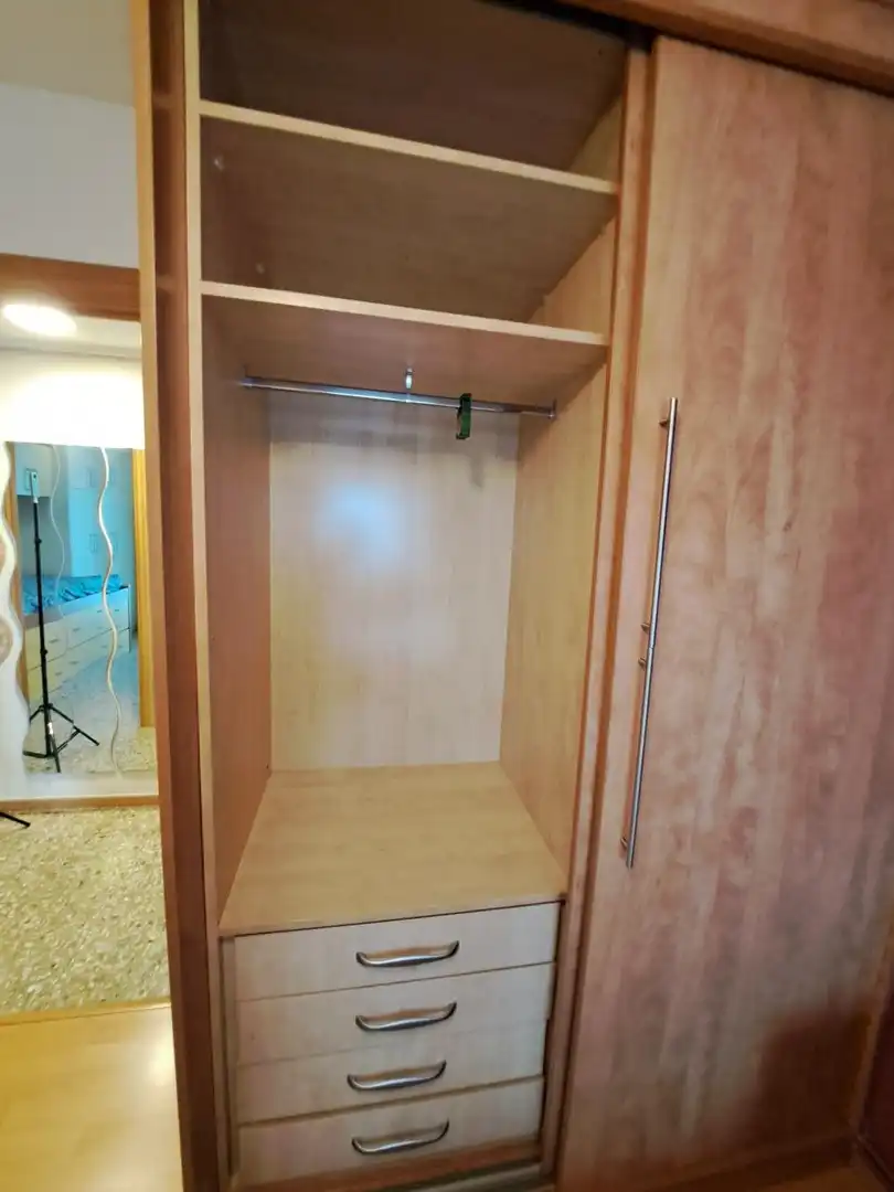 Bedroom of Flat for sale in Zaragoza  with Air Conditioner