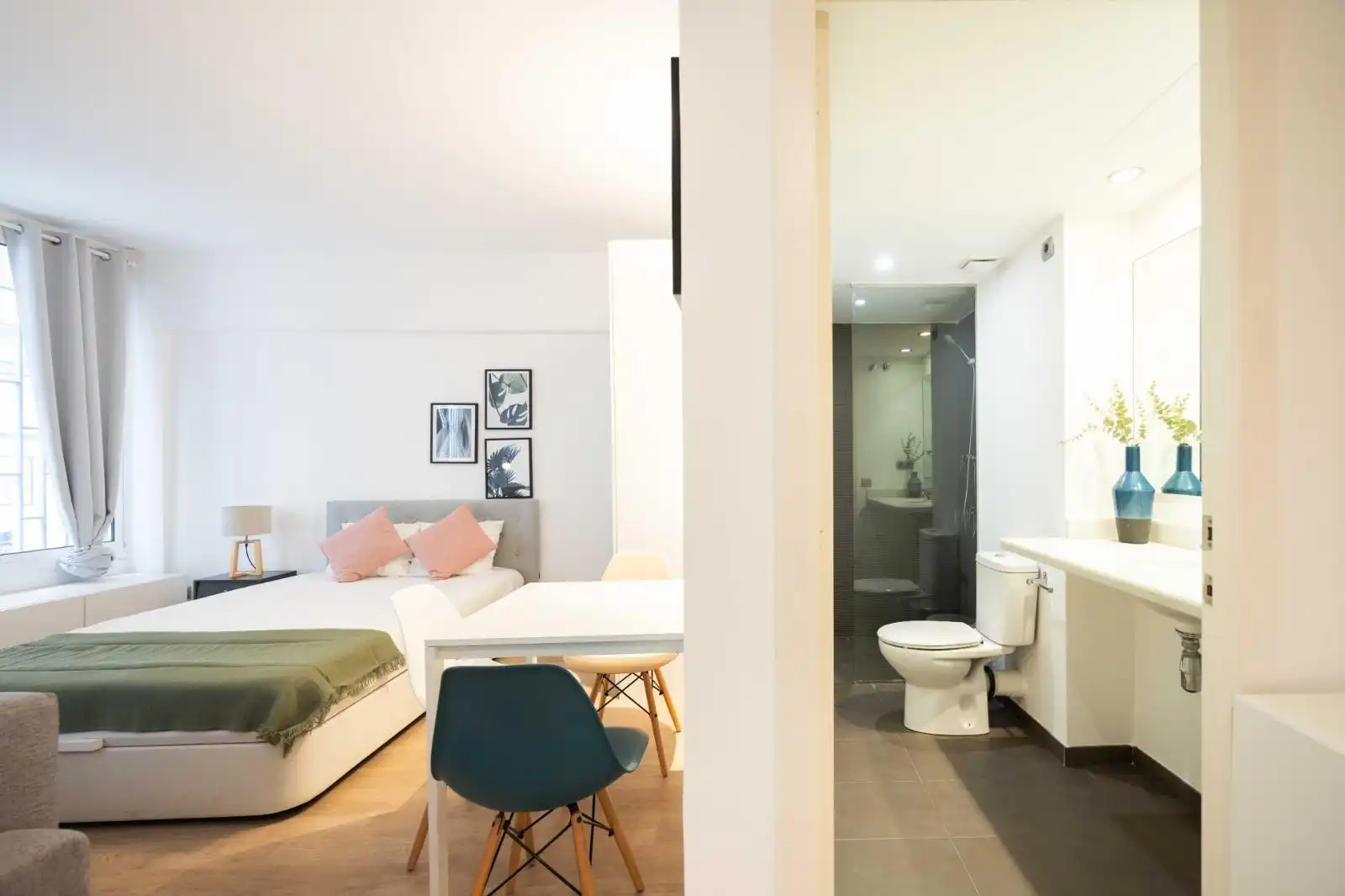 Habitación de Piso de alquiler en Barcelona con Aire acondicionado, Calefacción y Parquet