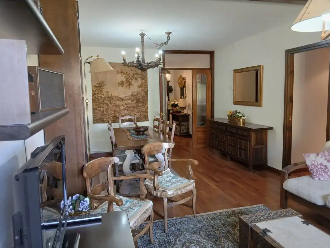 Esszimmer von Wohnung zum Verkauf in Ezcaray mit Heizung, Privatgarten und Terrasse