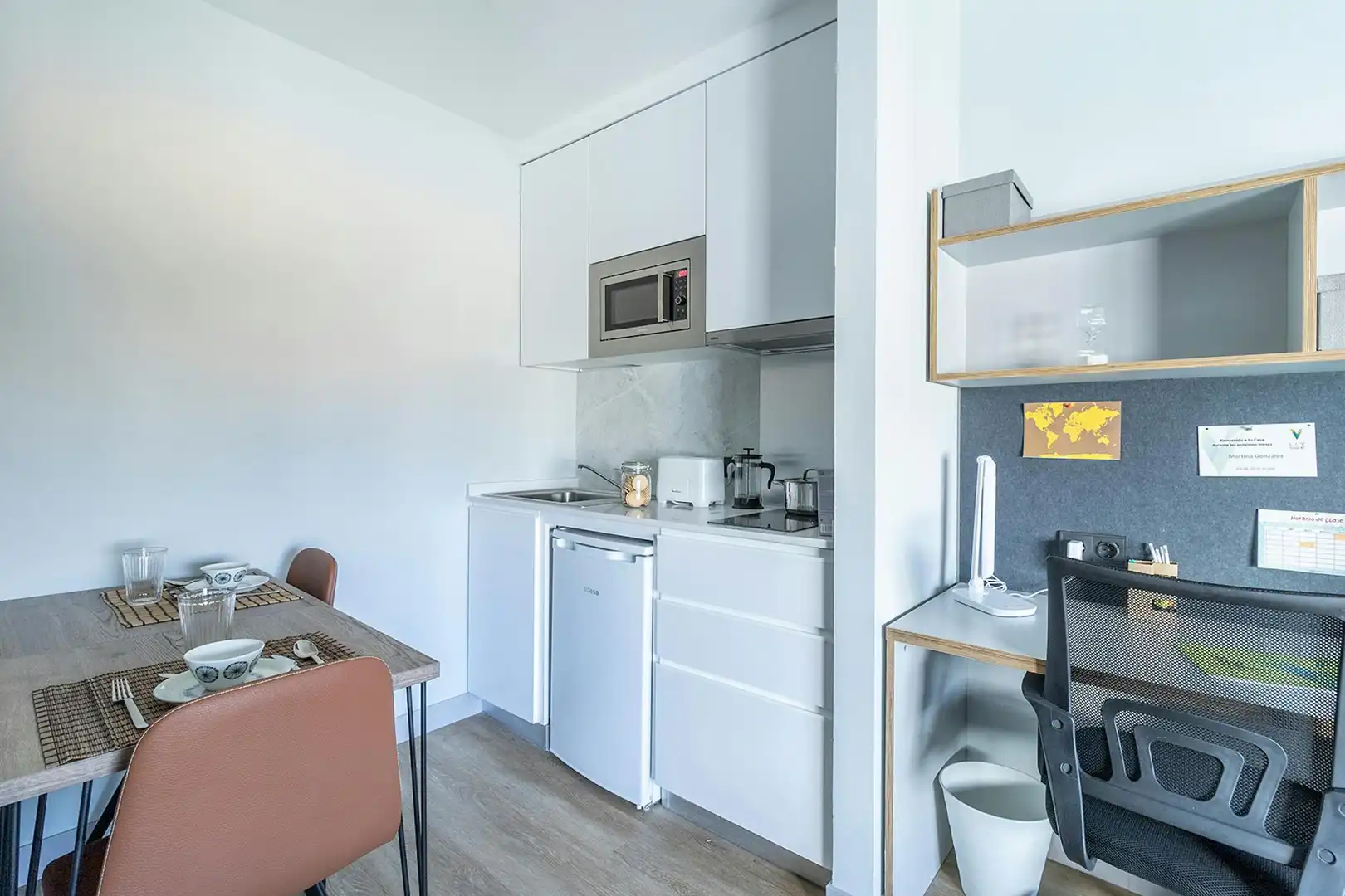 Küche von Wohnung zur Miete in Sevilla mit Klimaanlage